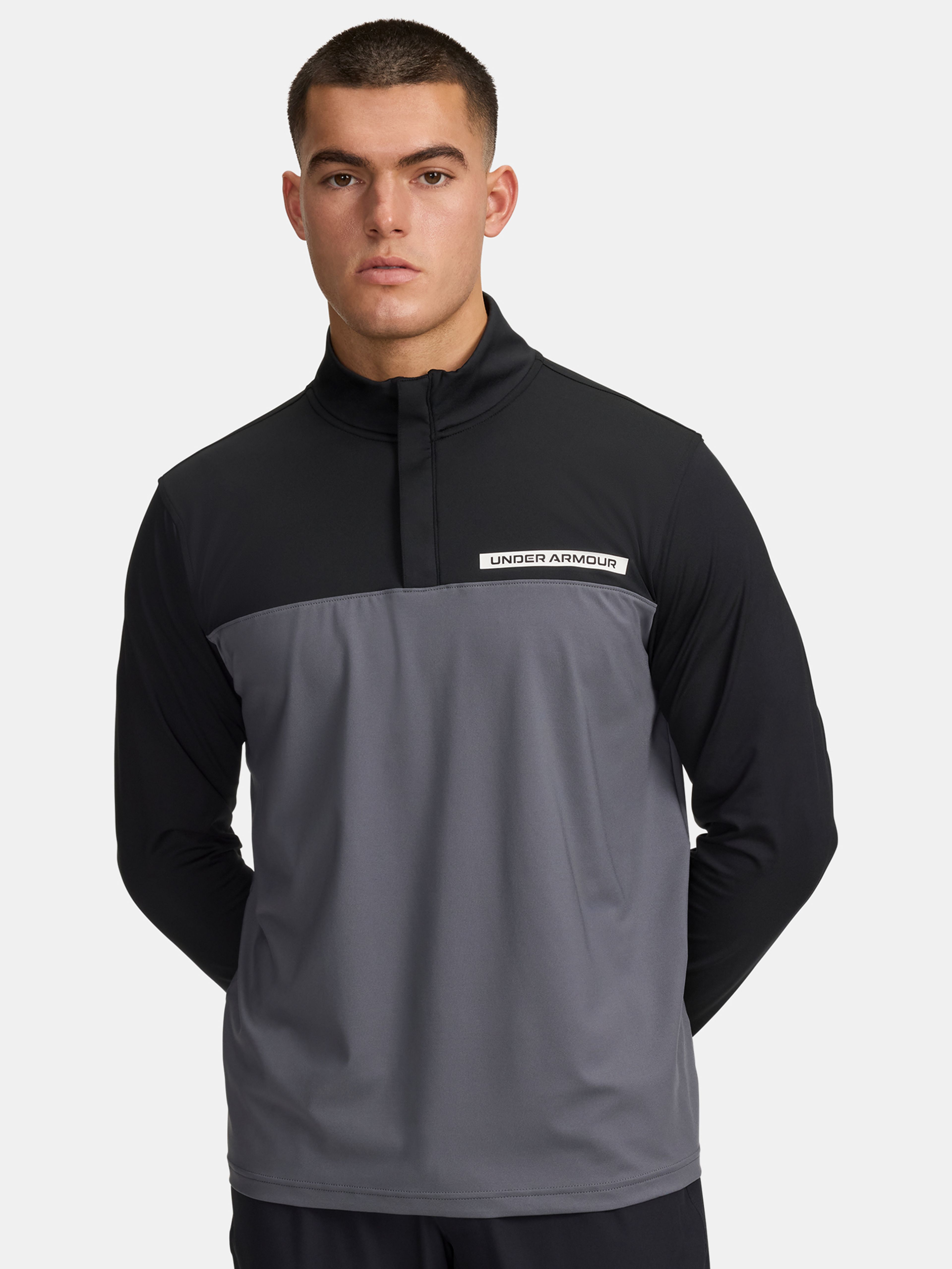 Pánska mikina Under Armour UA T2G 1/4 Zip-BLK