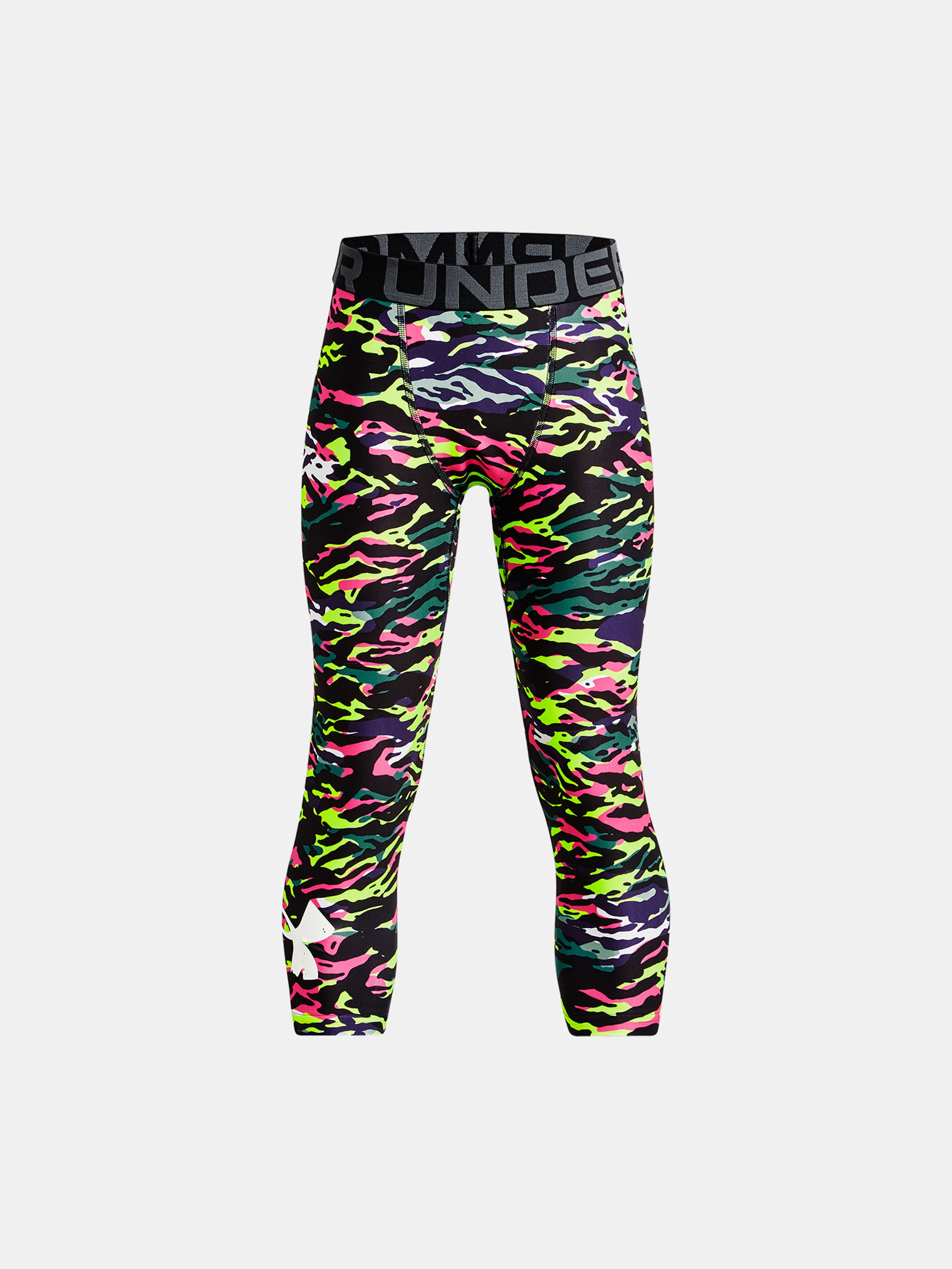 Fiú leggings Under Armour UA HG Armour Nov 3/4 Lgs