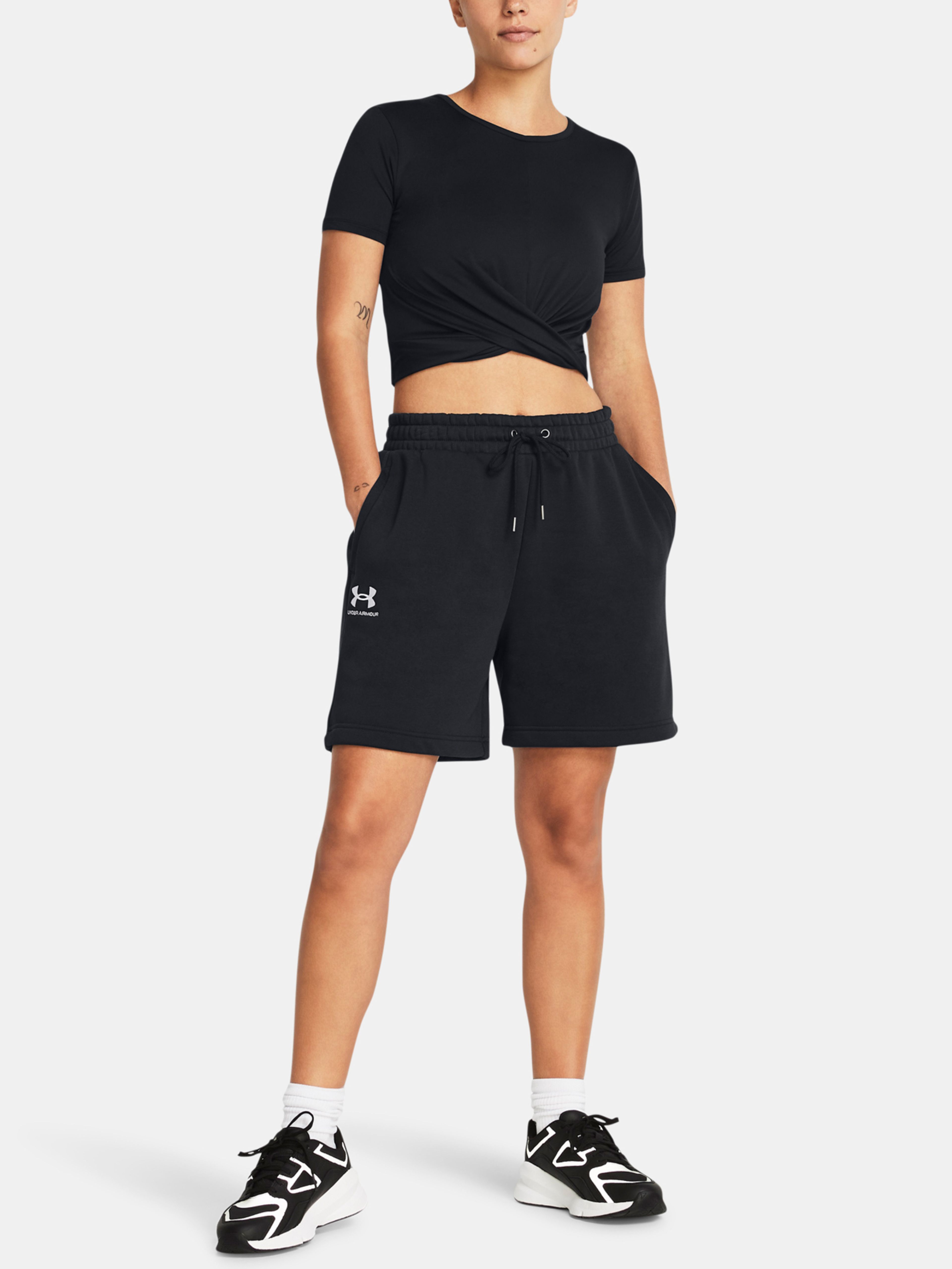 Ženske kratke hlače Under Armour UA Essl Flc Relax BF Short