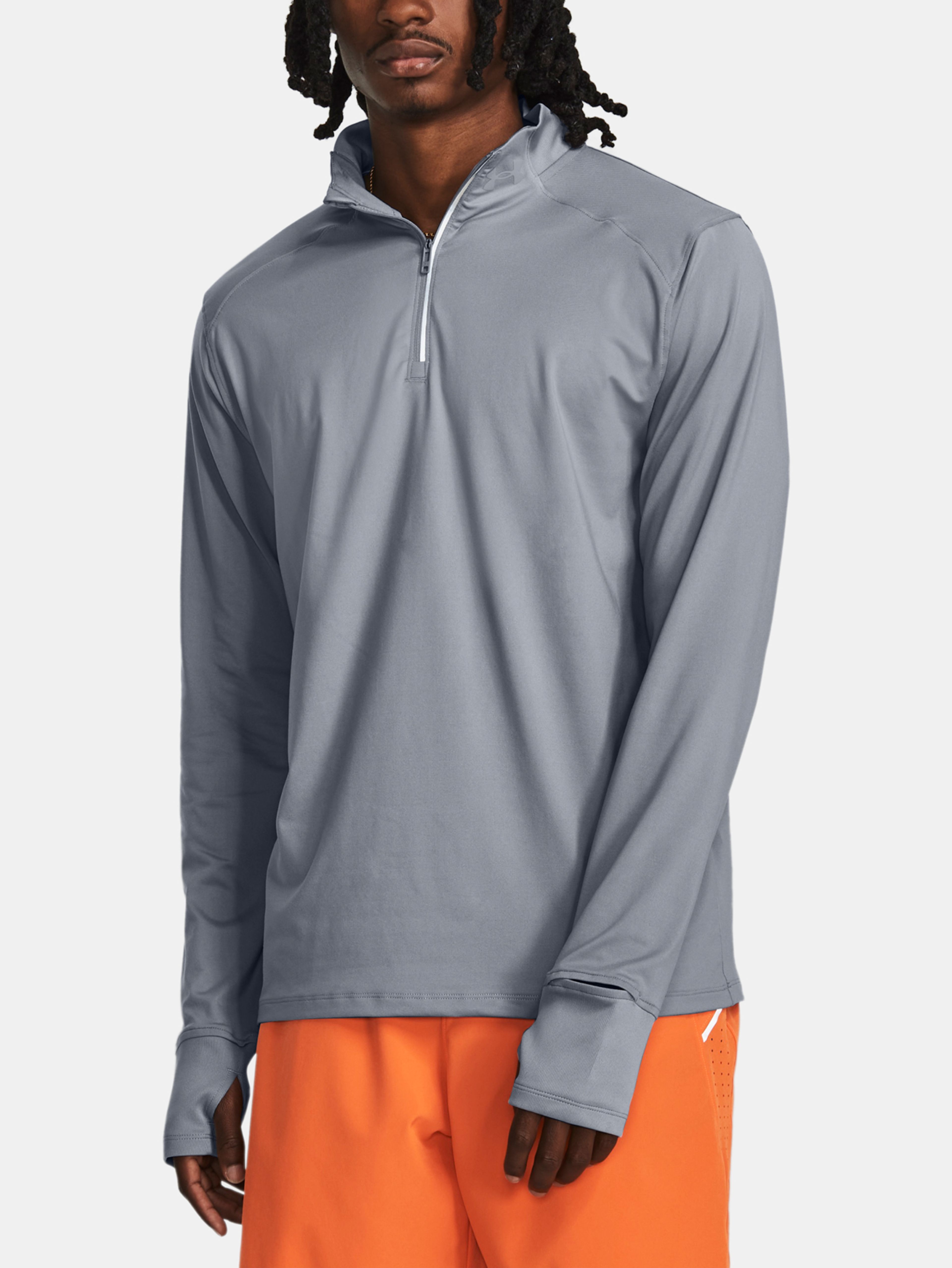 Férfi póló Under Armour QUALIFIER RUN 1/4 ZIP