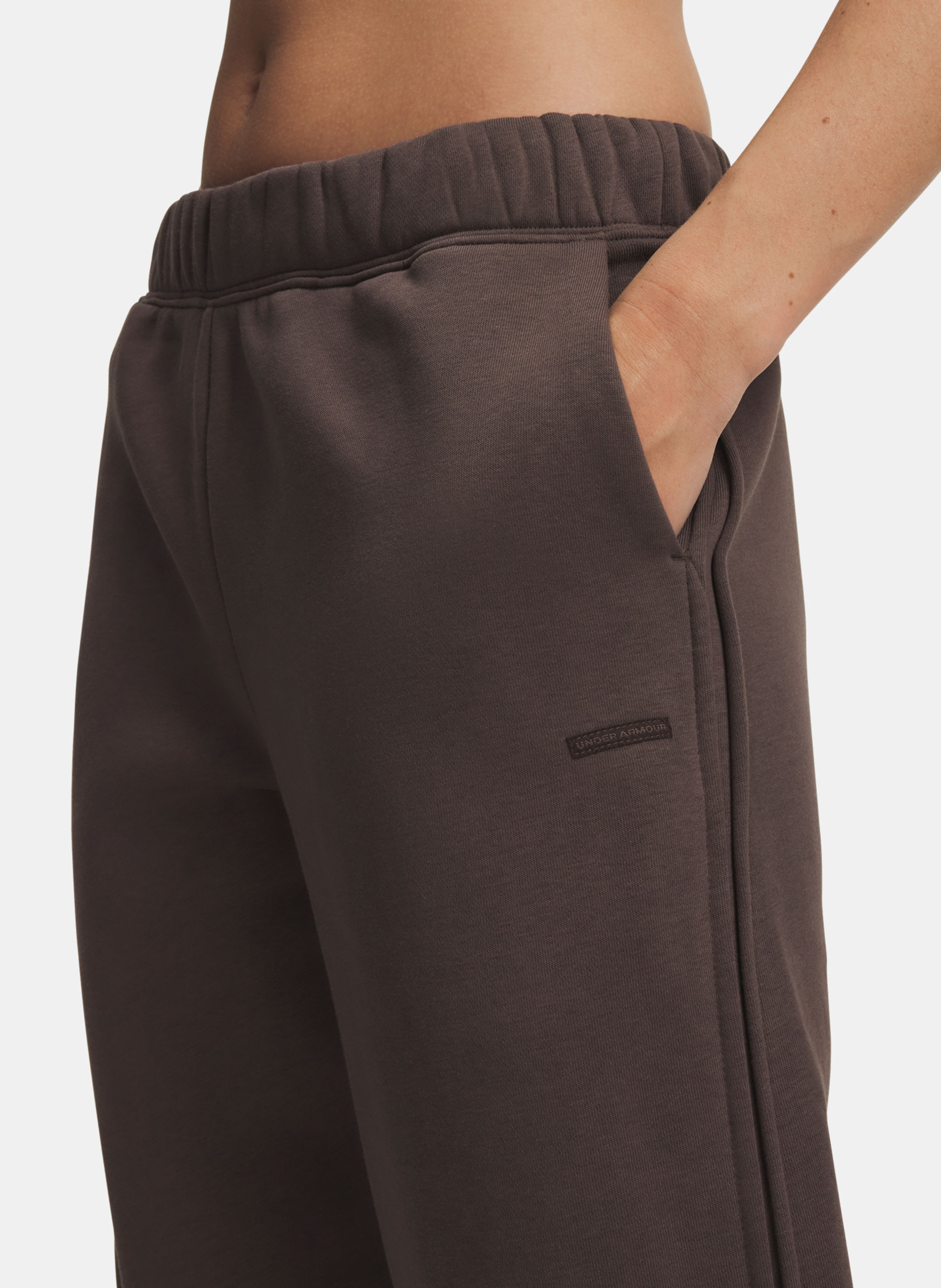 Sieviešu sporta bikses Under Armour Icon Flc Sama Wide Leg - 003