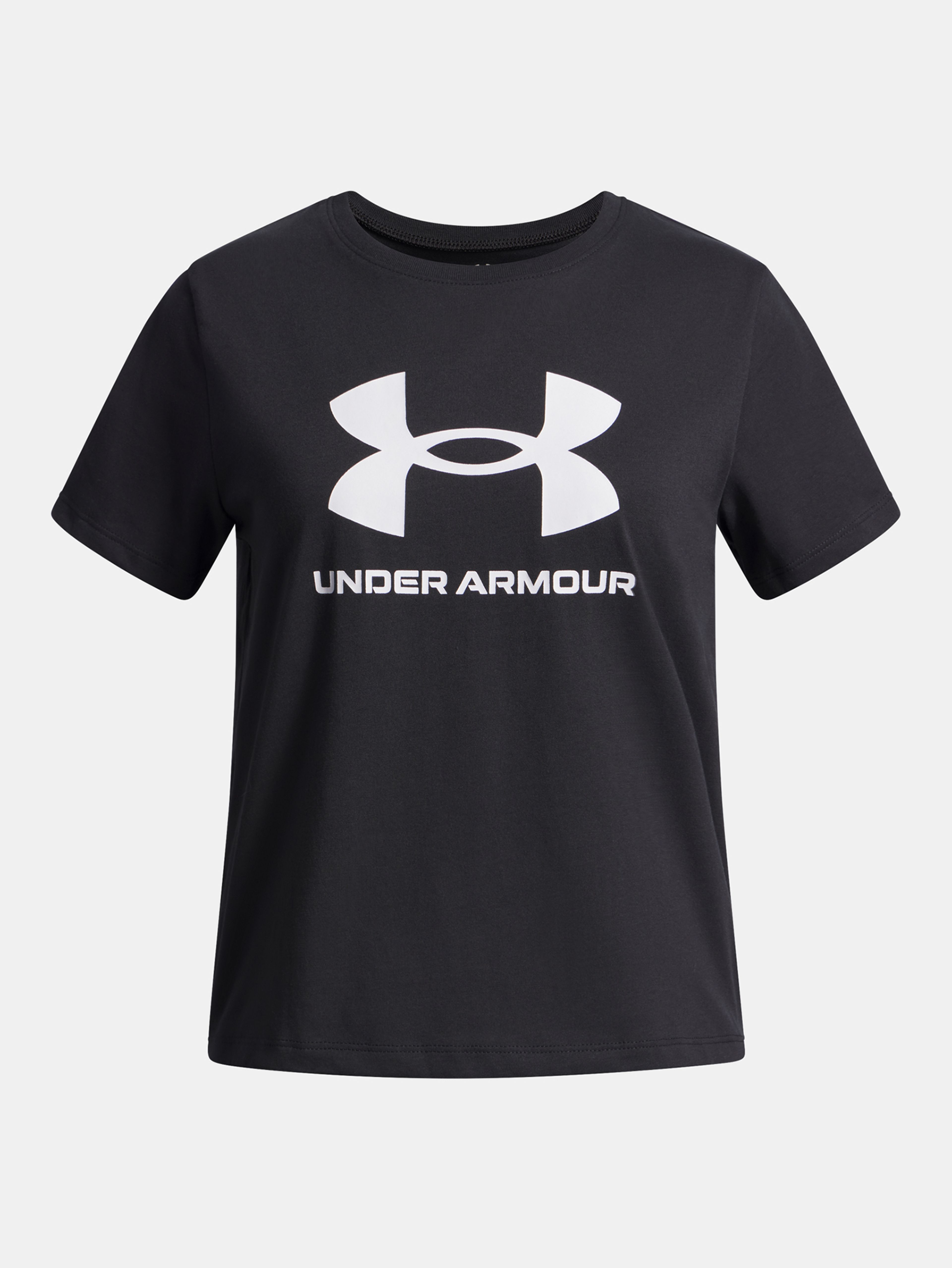 Dievčenské tričko Under Armour UA BIG LOGO SS-BLK