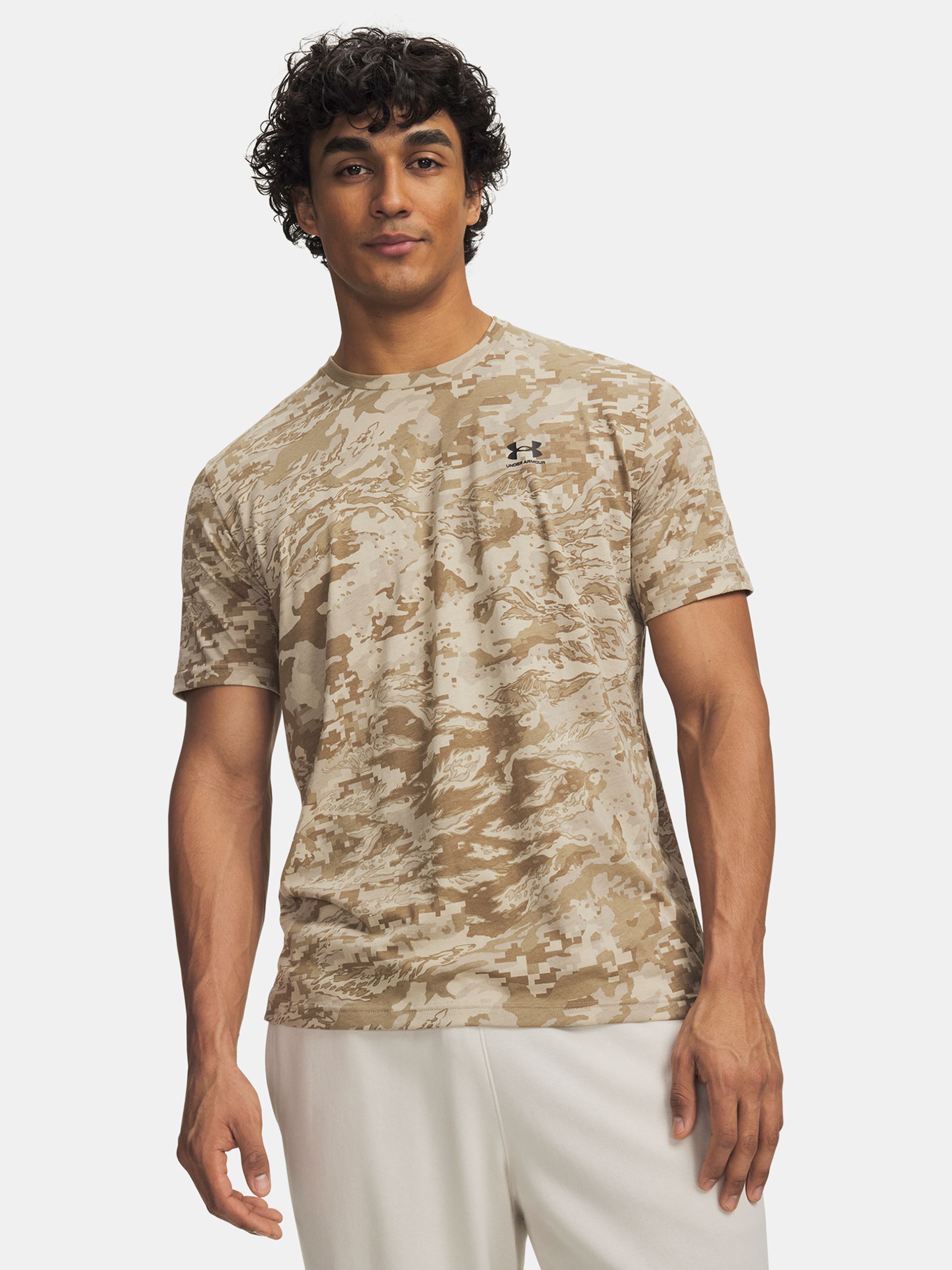 Férfi póló Under Armour UA ABC CAMO SS - 001