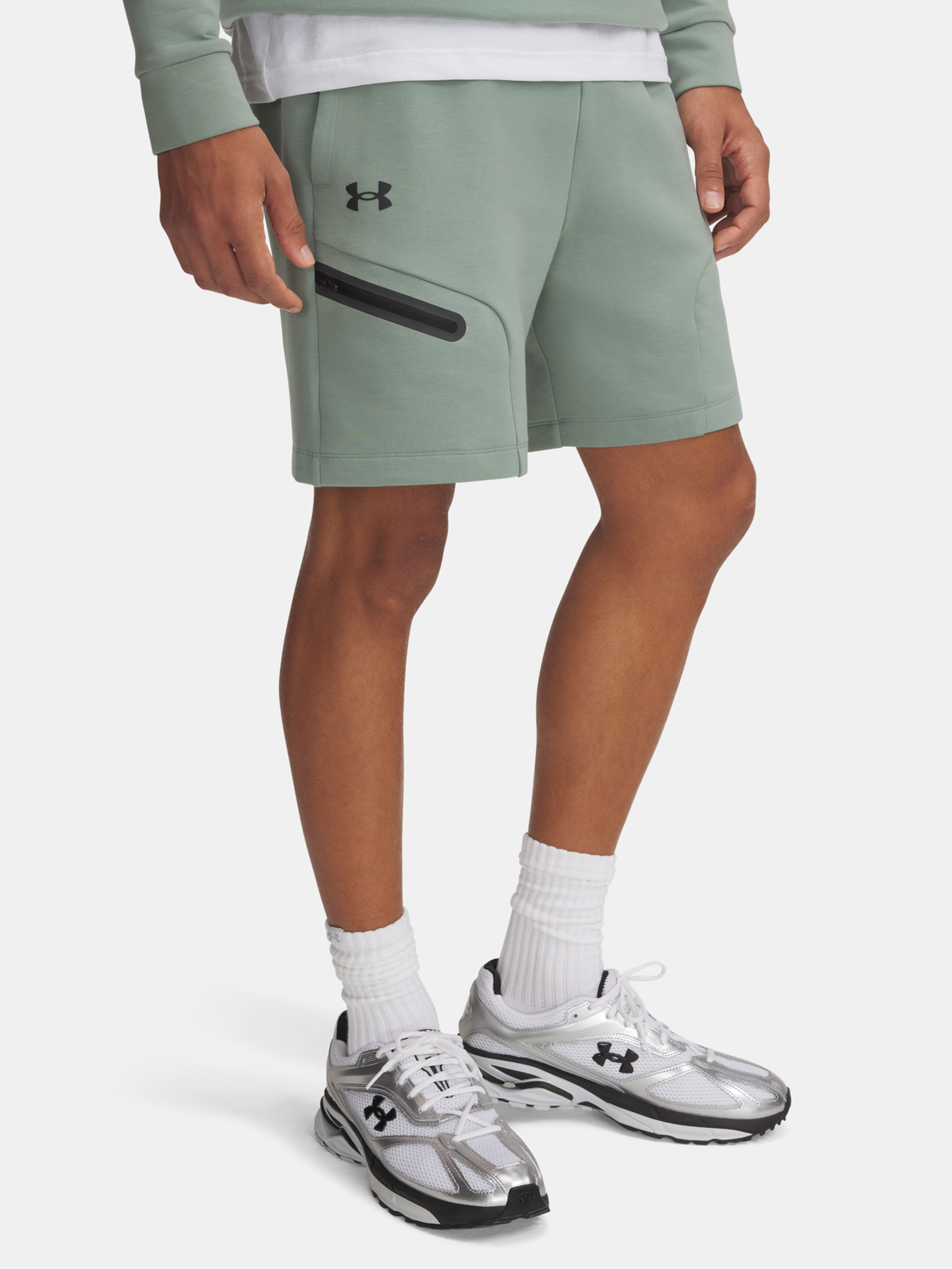 Férfi rövidnadrágok Under Armour UA Unstoppable Flc Shorts