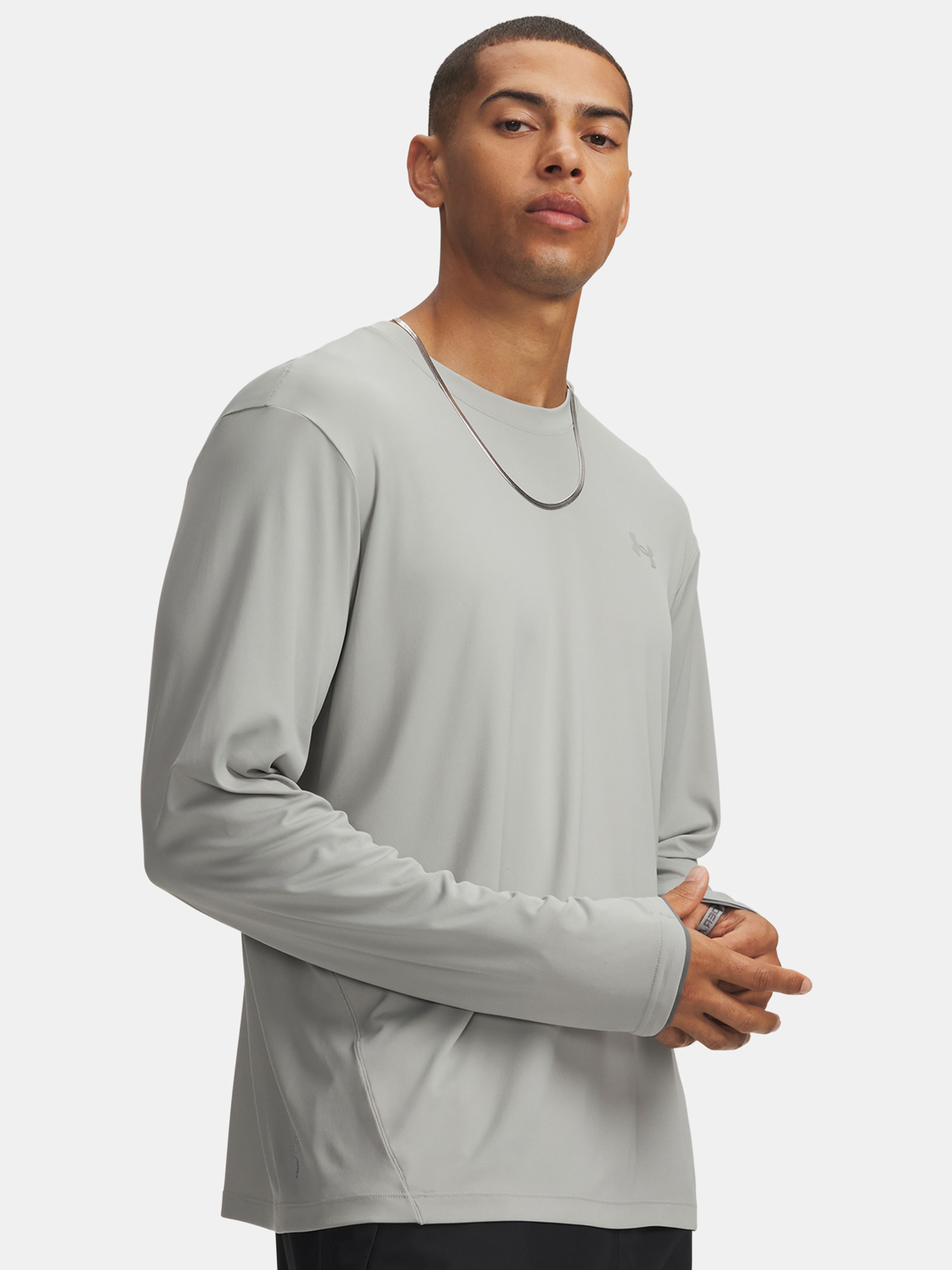 Vyriški marškinėliai Under Armour M Explor IsoChill UPF LS - 001