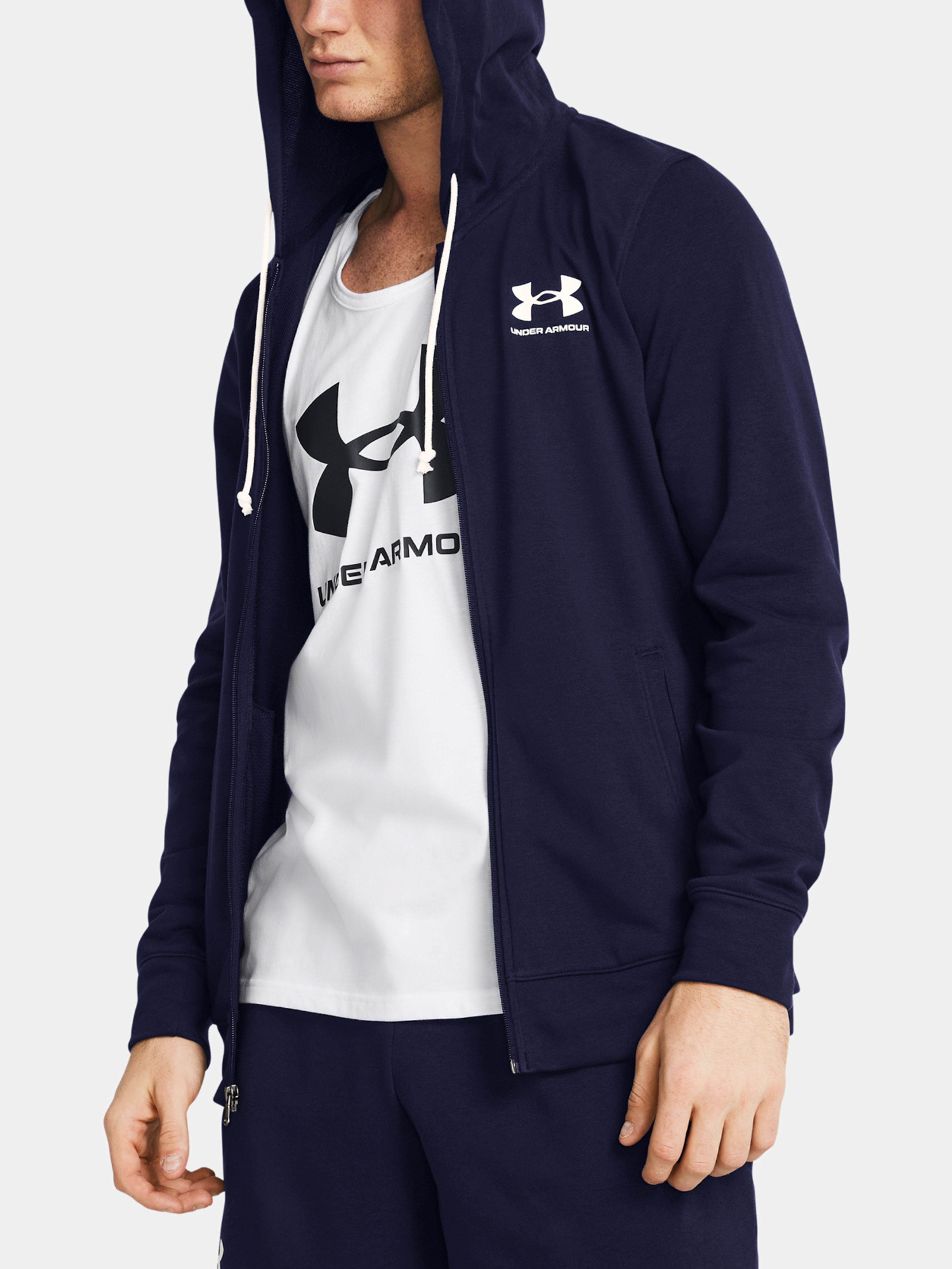 Férfi felső Under Armour UA Rival Terry LC FZ