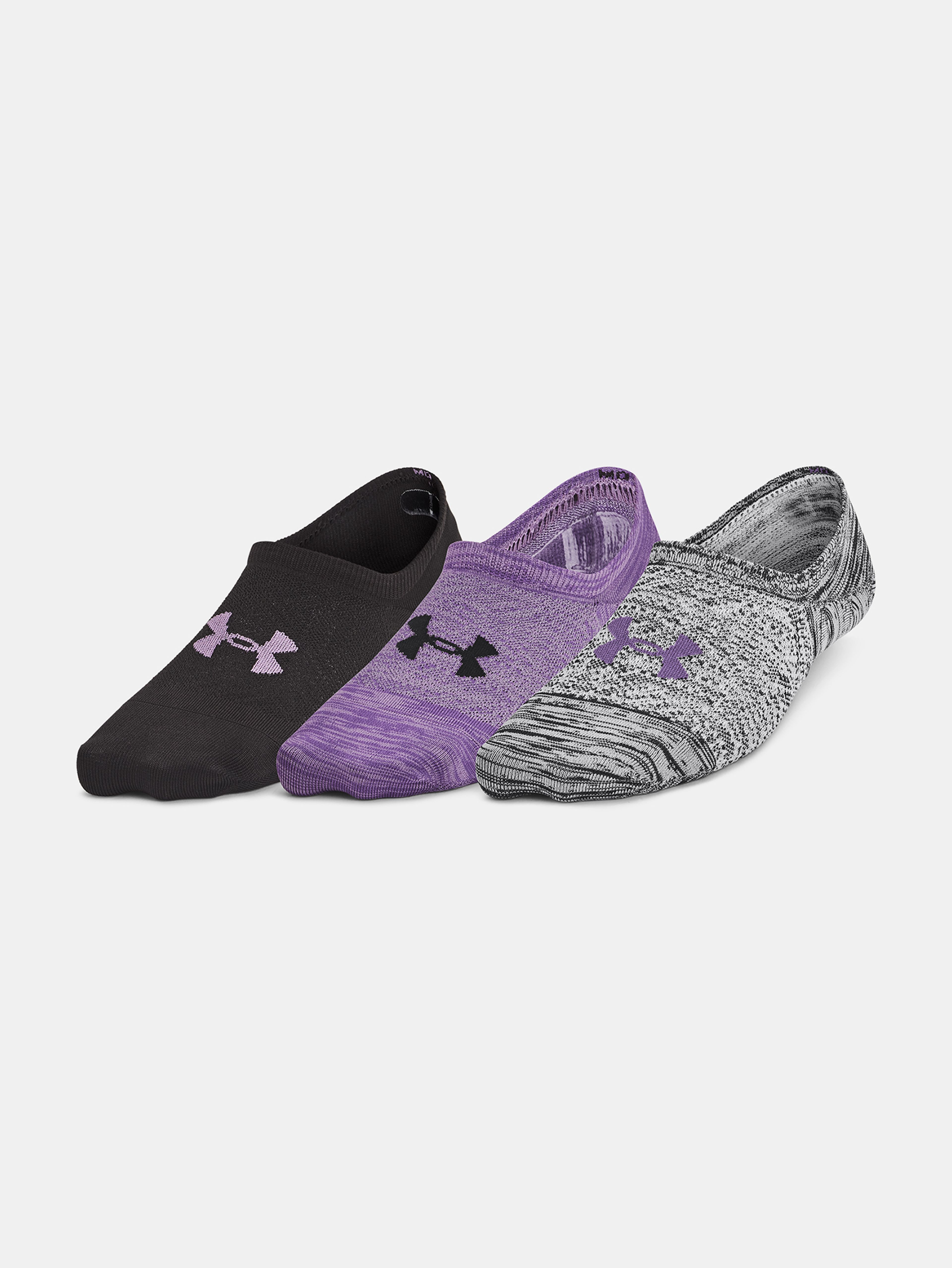 Dámske ponožky Under Armour UA Breathe Lite Ultra Low 3p