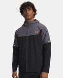 Pánska bunda Under Armour UA Tech Utility Woven Jckt-Čierna - 004