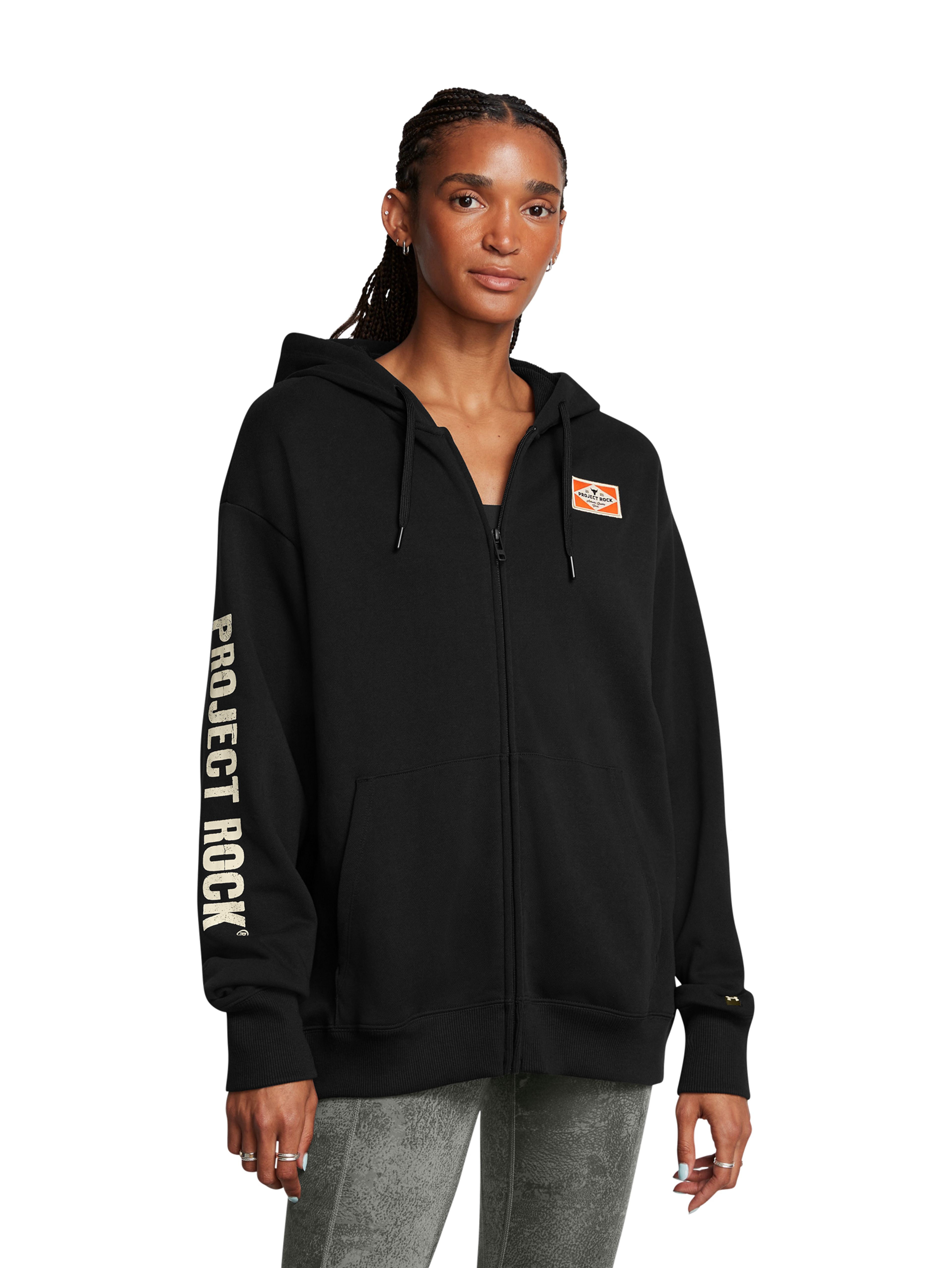 Női felső Under Armour Pjt Rck HWT FZ Hard at Wrk