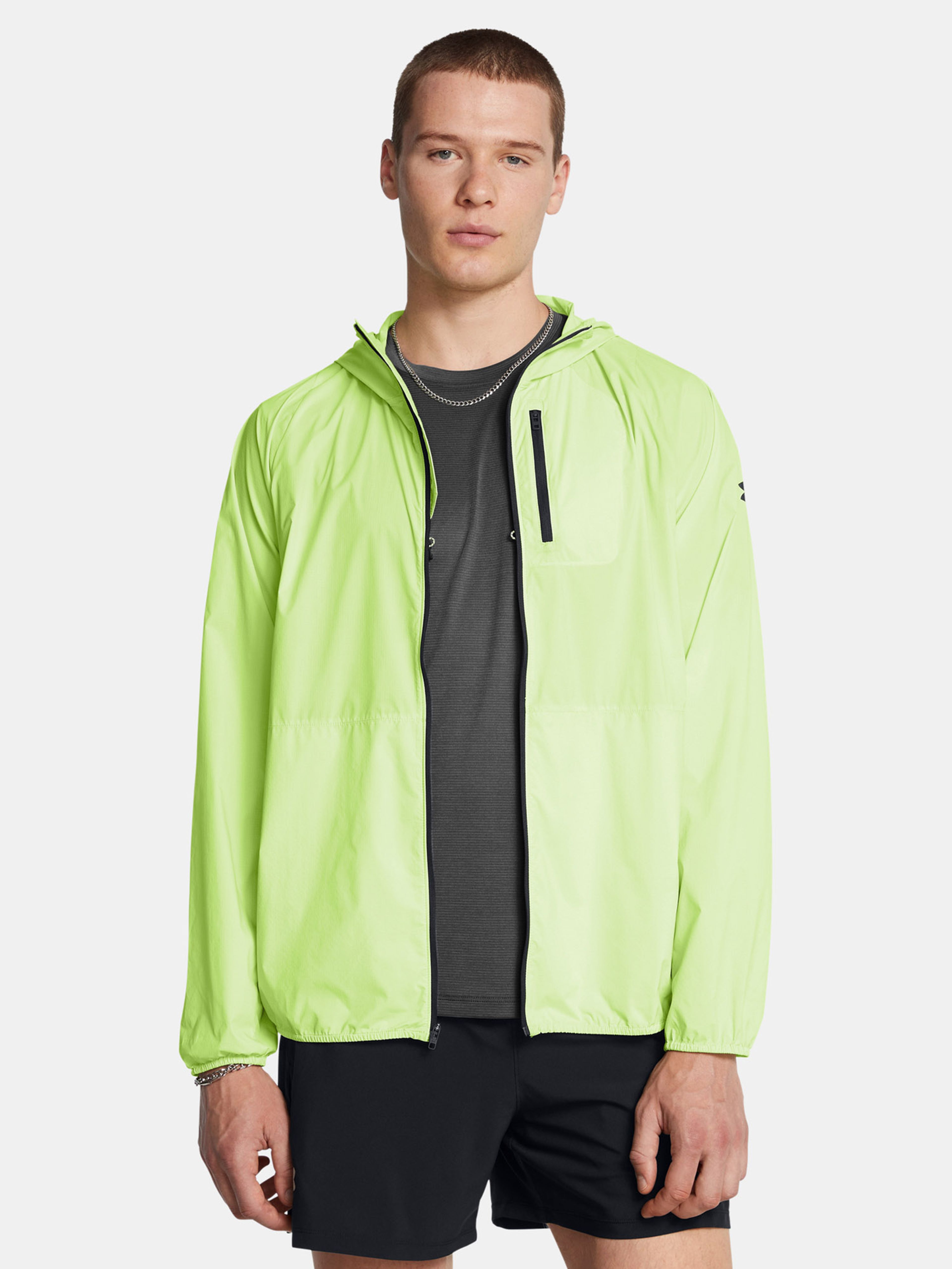 Férfi dzseki Under Armour LAUNCH LIGHTWEIGHT JKT