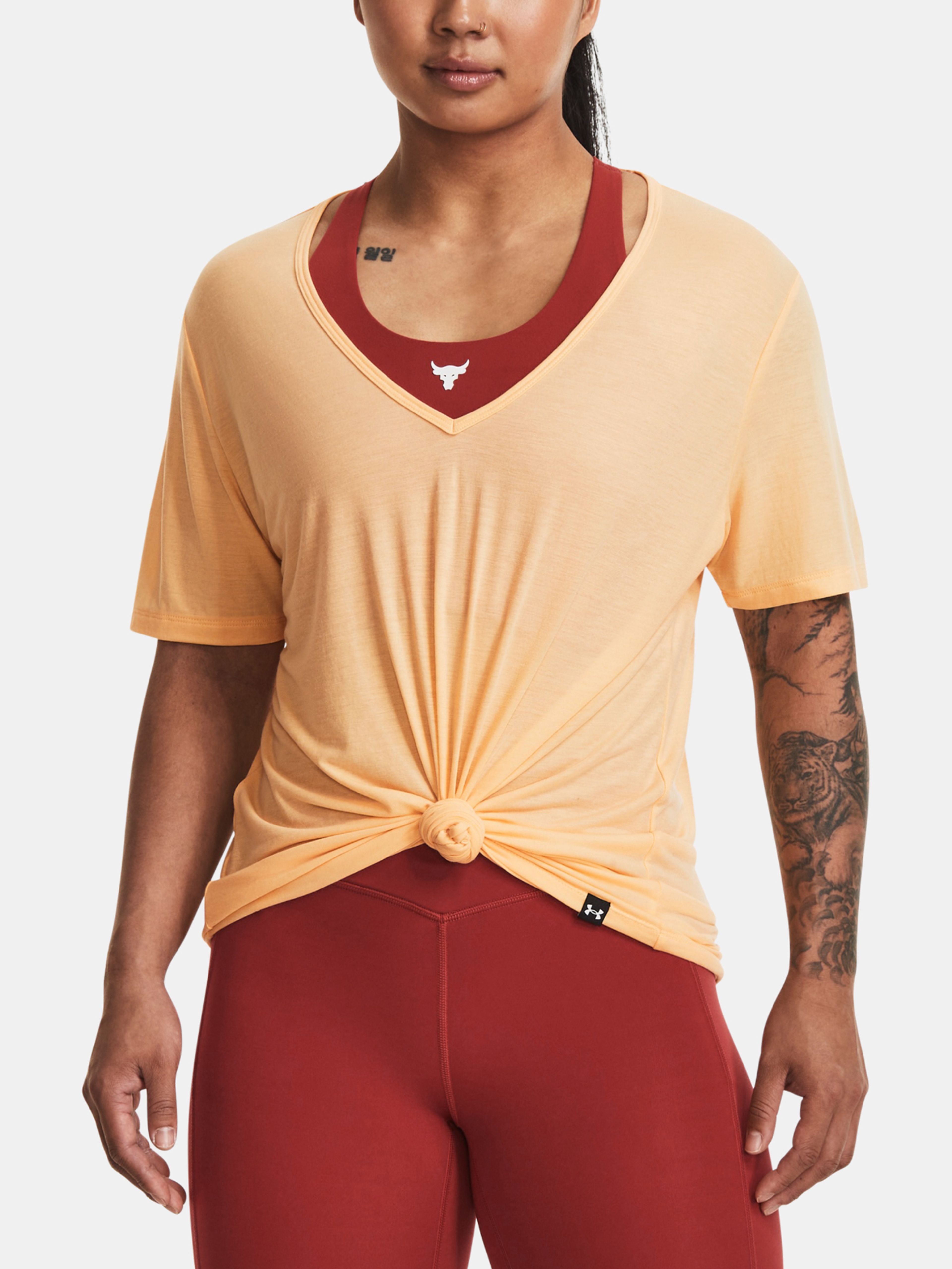 Ženska majica Under Armour Pjt Rck Completer Deep V T