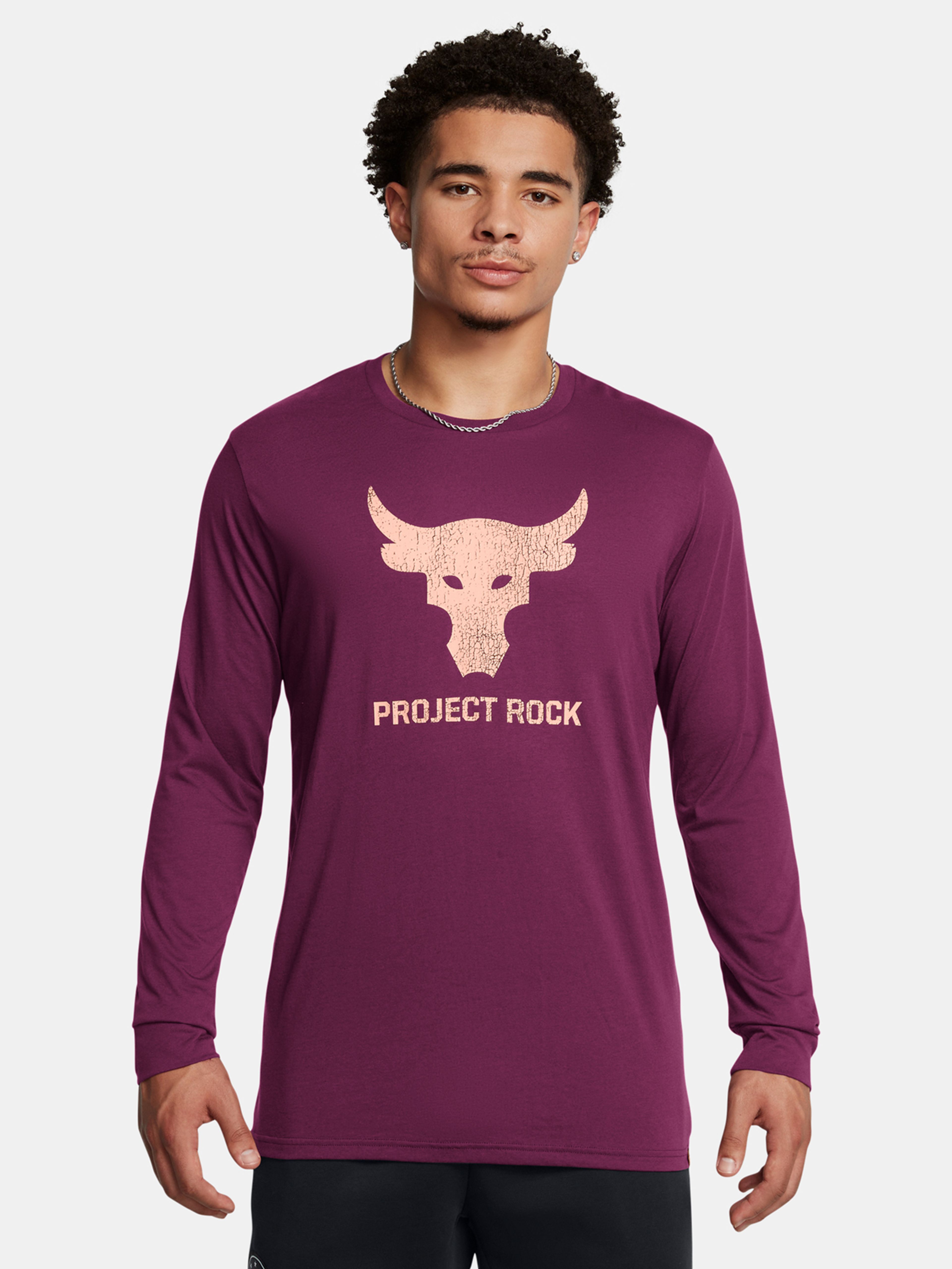 Férfi póló Under Armour UA PJT ROCK BRAHMA BULL LS