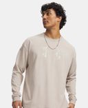 Férfi póló Under Armour UA M HWT UNSTOPPABLE LS-Barna - 002