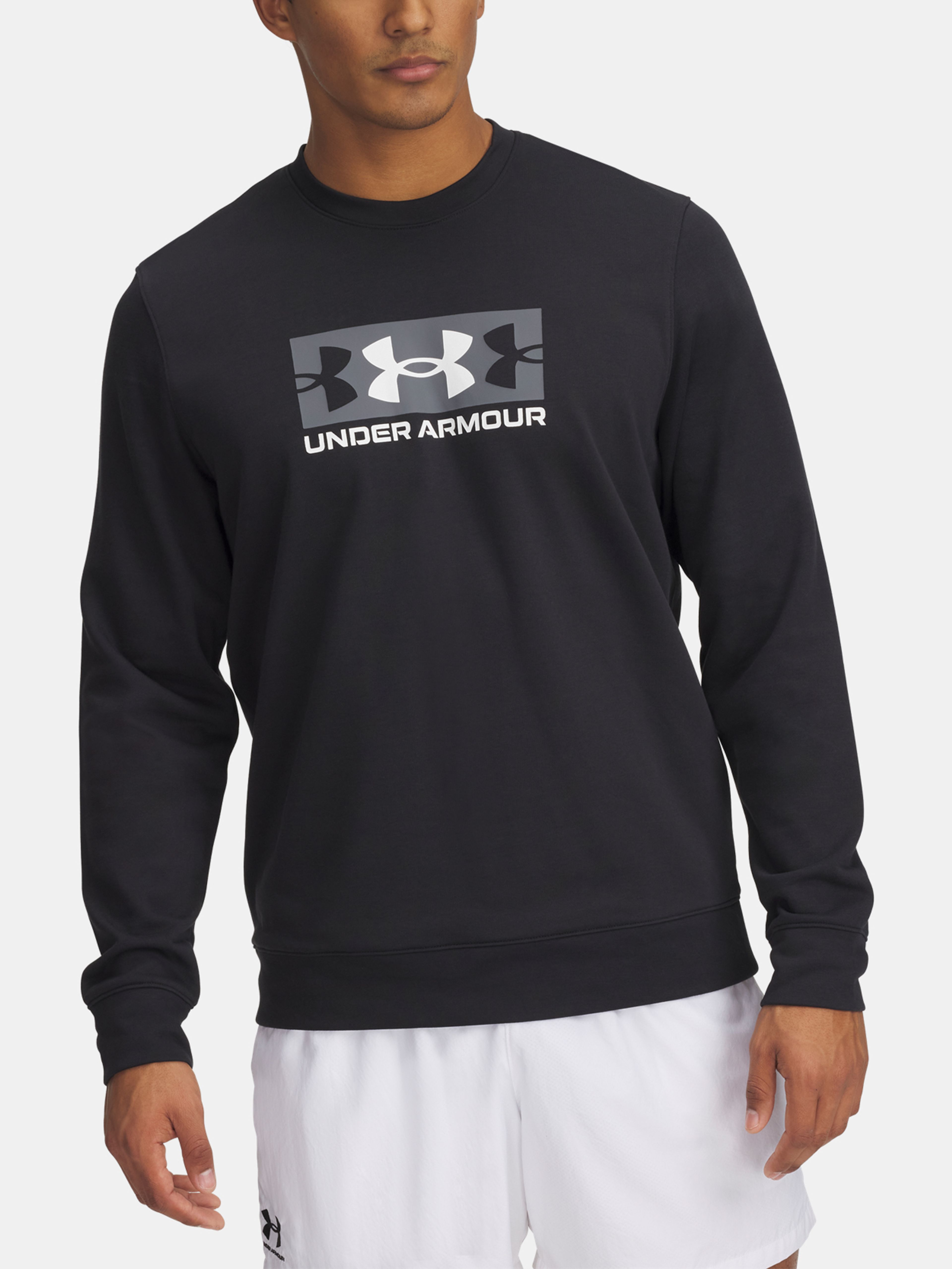 Férfi felső Under Armour UA Rival Terry Logo Crew