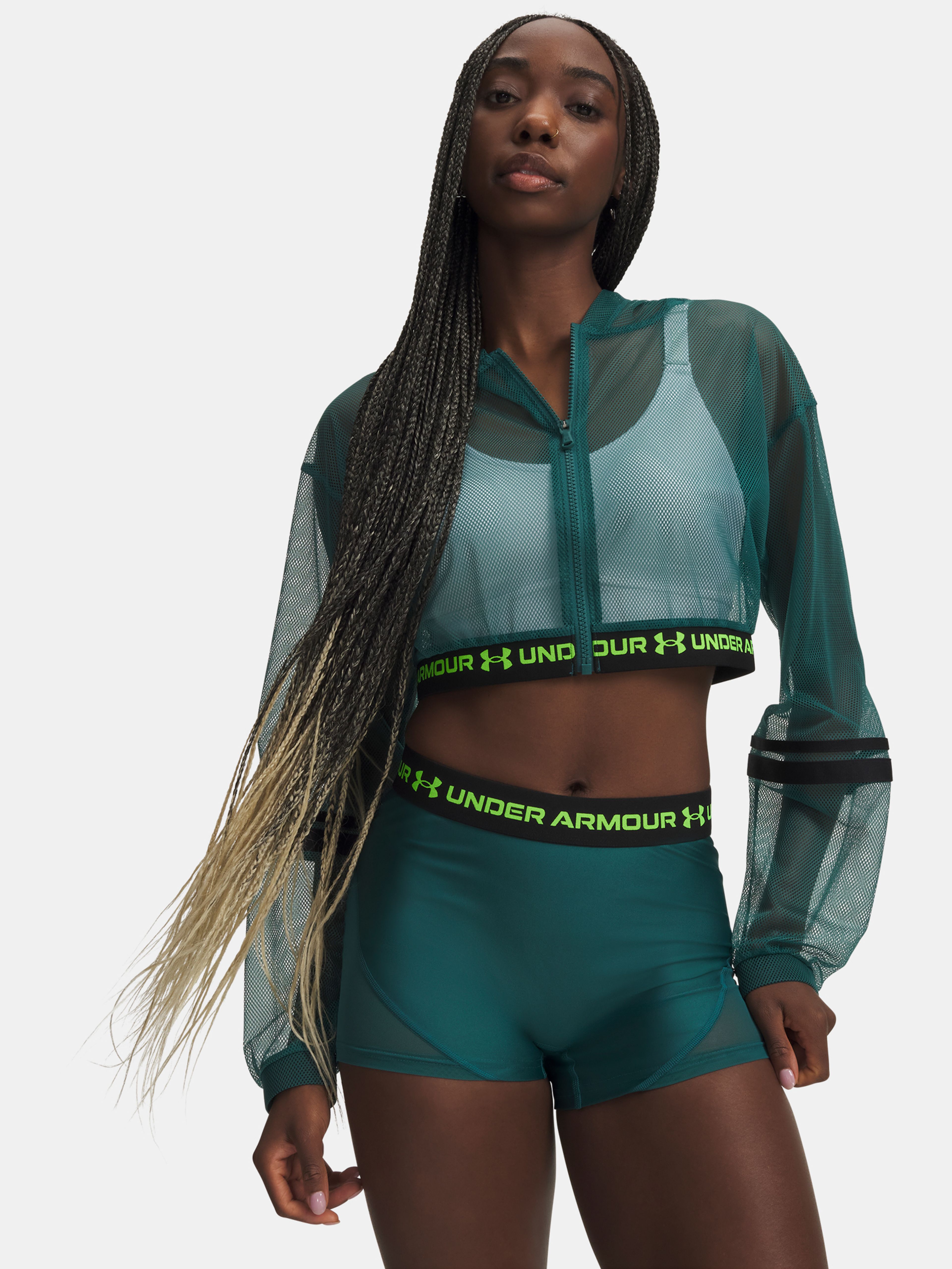 Ženska jakna  Under Armour HeatGear Mesh FZ