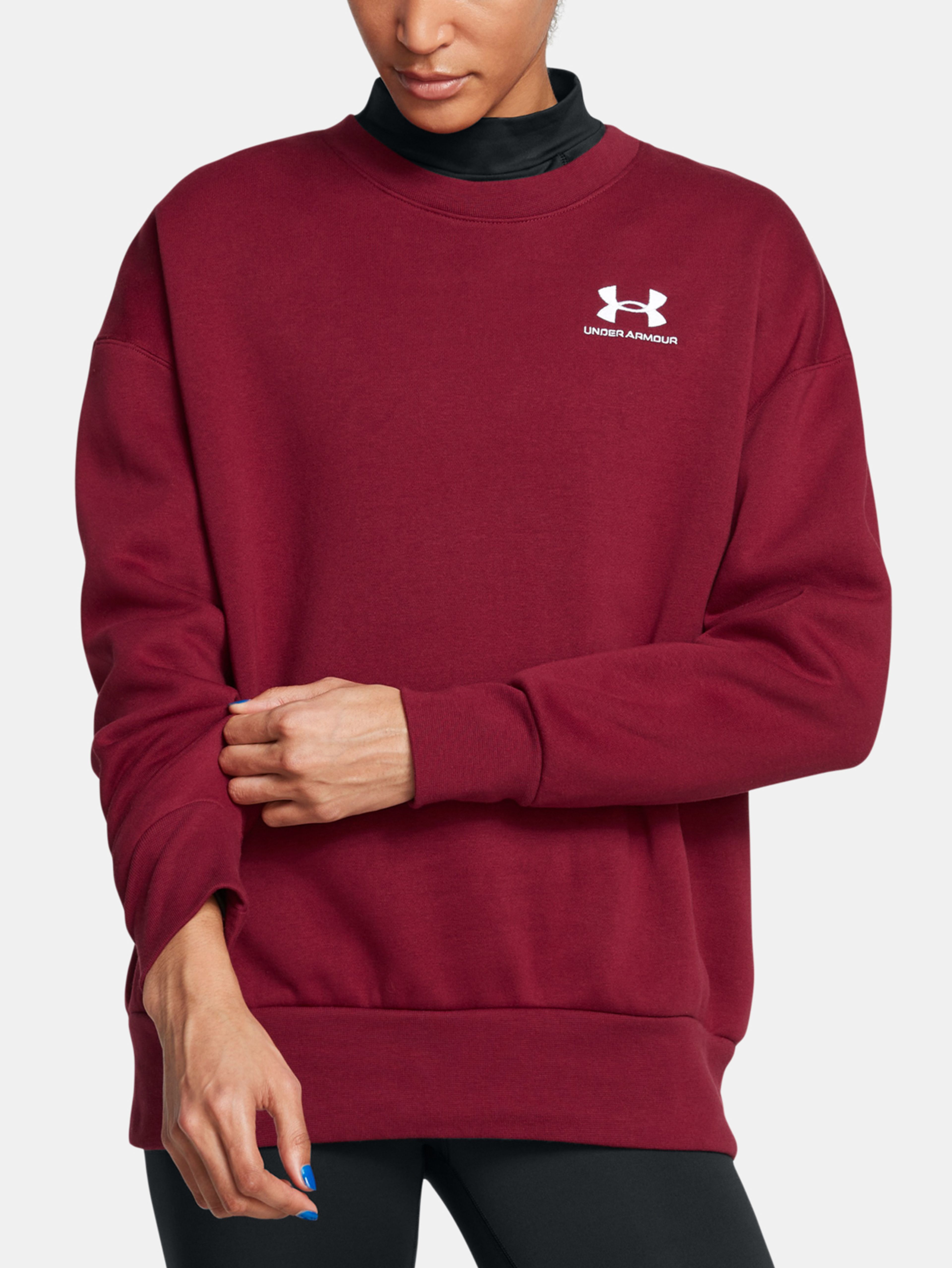 Női felső Under Armour UA Icon Fleece OS Crew