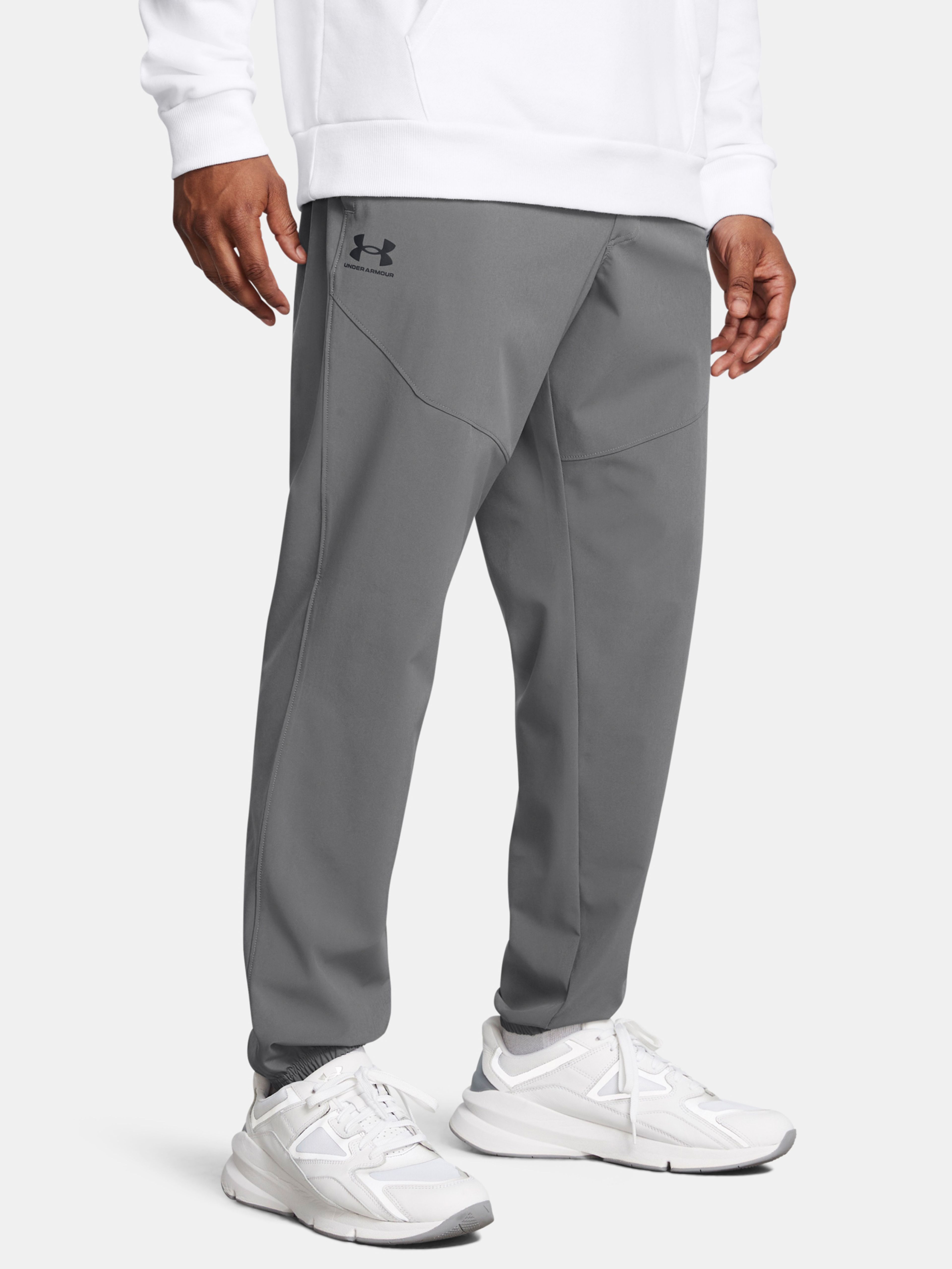 Pánské tepláky Under Armour UA Vibe Woven Jogger-GRY