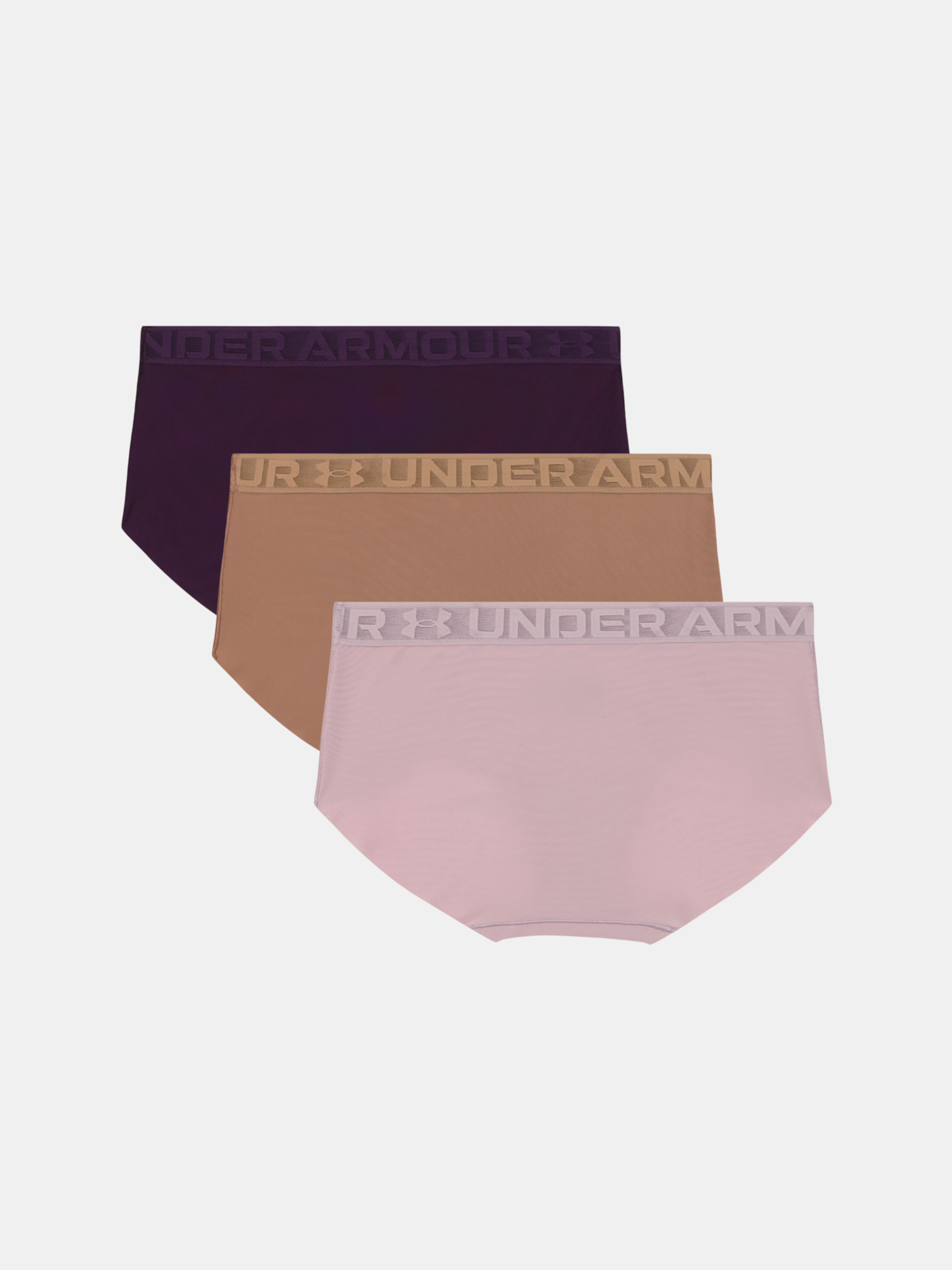 Sieviešu biksītes Under Armour UA Ps Ns Lace Trim Boyshort-Solid - 3pk - 002