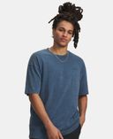 Vīriešu t-krekls Under Armour UA M HW OS LOGO WASH SS-BLU-Zila - 004