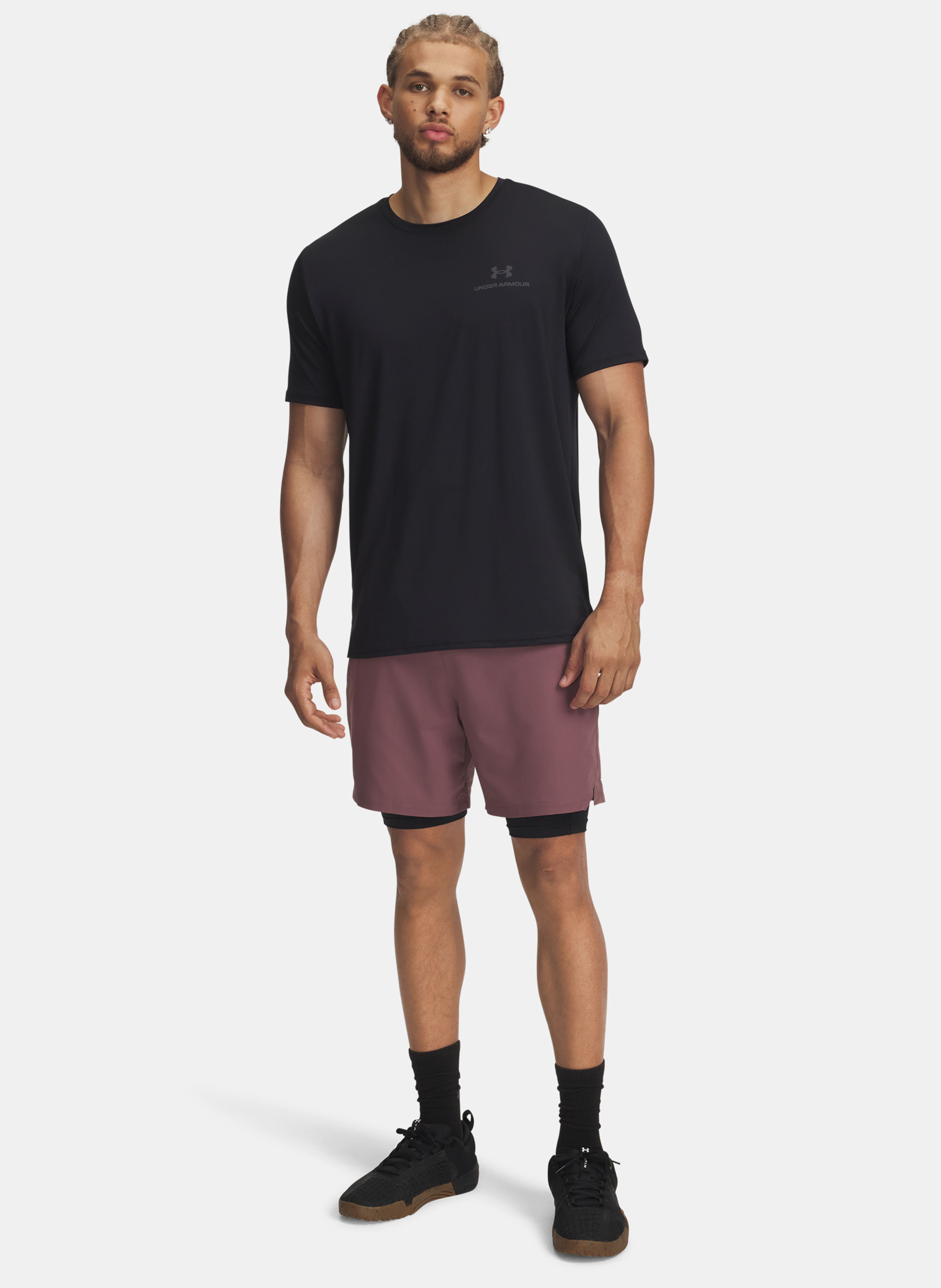 Pánské kraťasy Under Armour UA Vanish Woven 2in1 Sts-BRN - 004