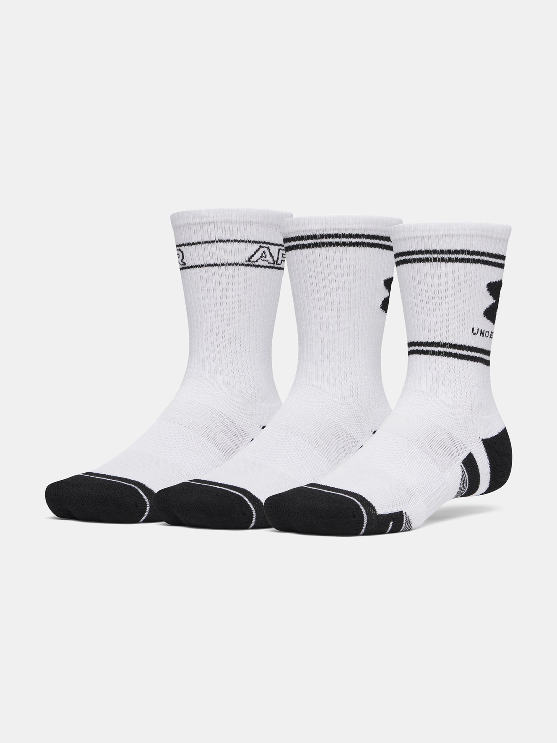 Unisexi sokid Under Armour New UA Perf Tech Nov 3pk Crw - 001