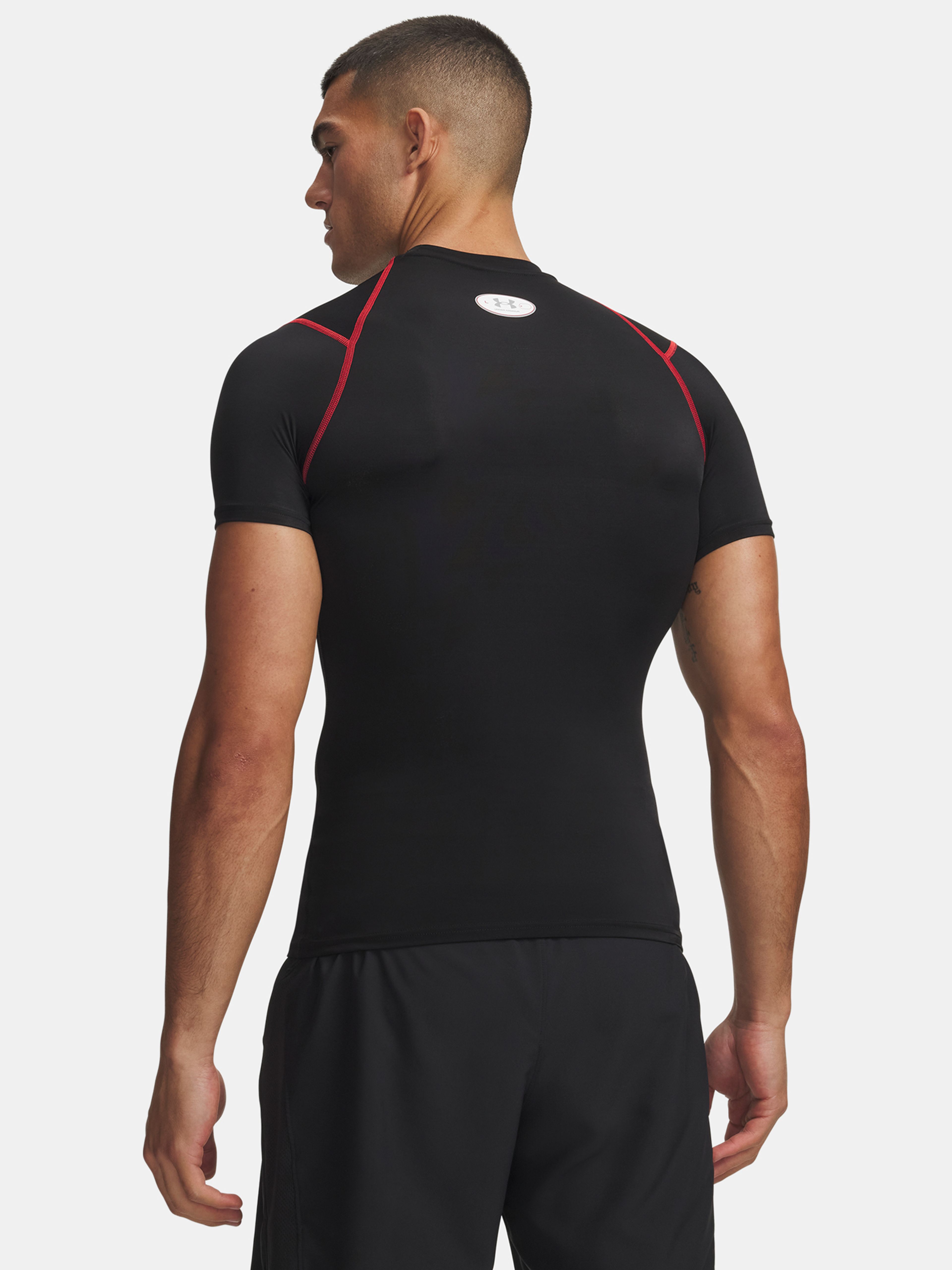 Férfi póló Under Armour UA HG Elite Comp SS - 002