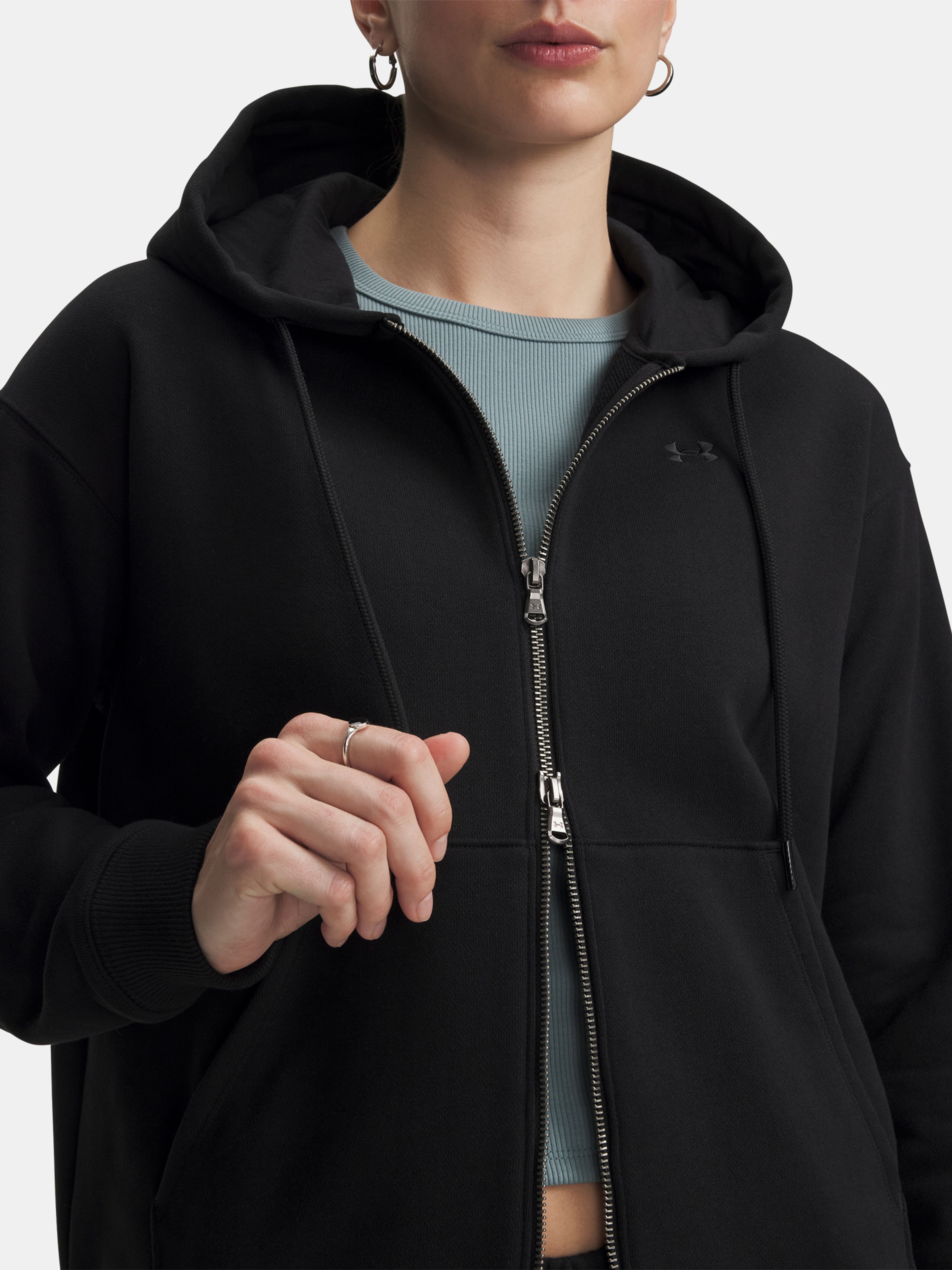 Dámská mikina Under Armour UA Icon HWT Terry FZ - 003