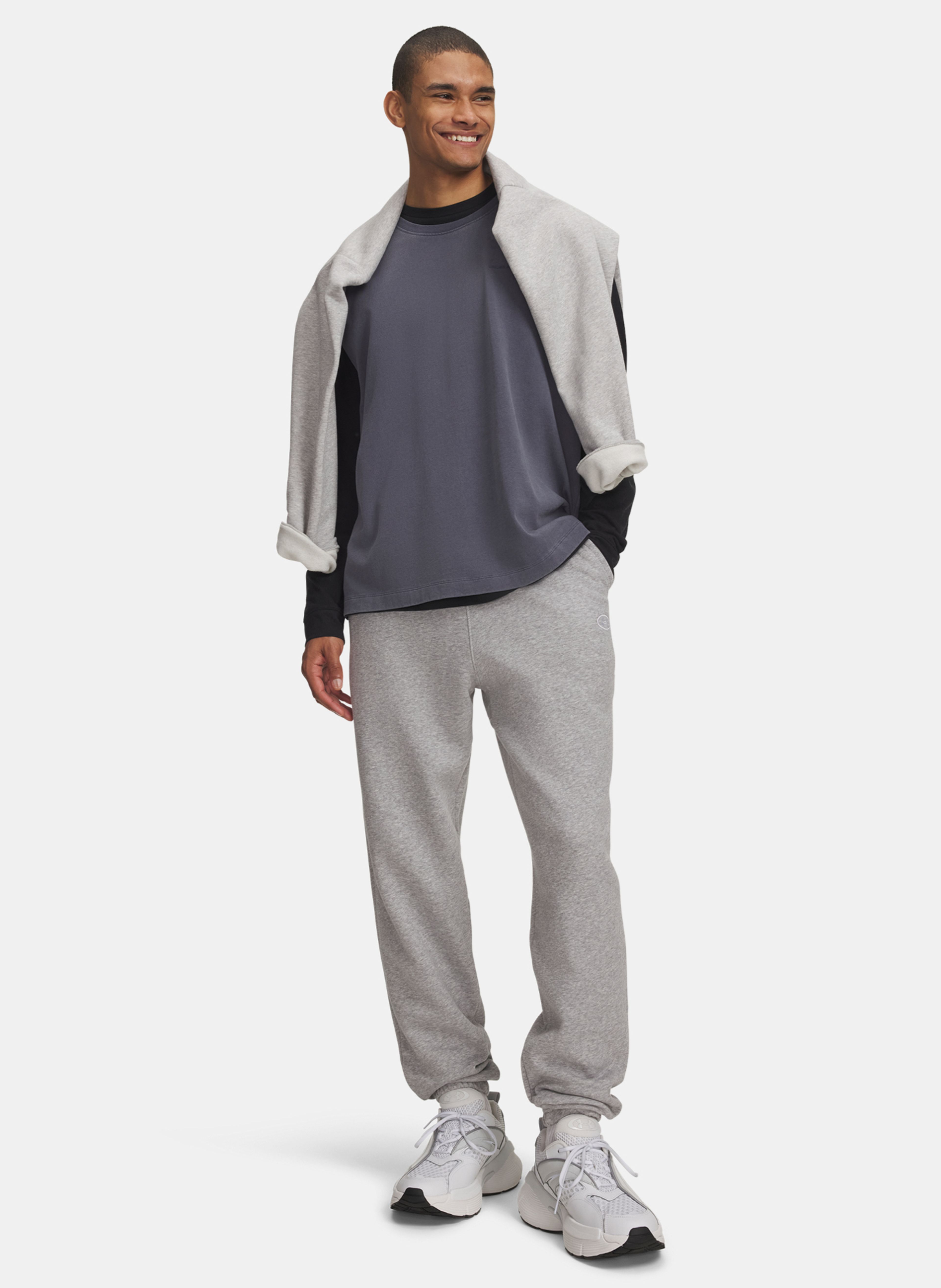 Vyriškos sportinės kelnės Under Armour UA Rival Flc Pants - 003