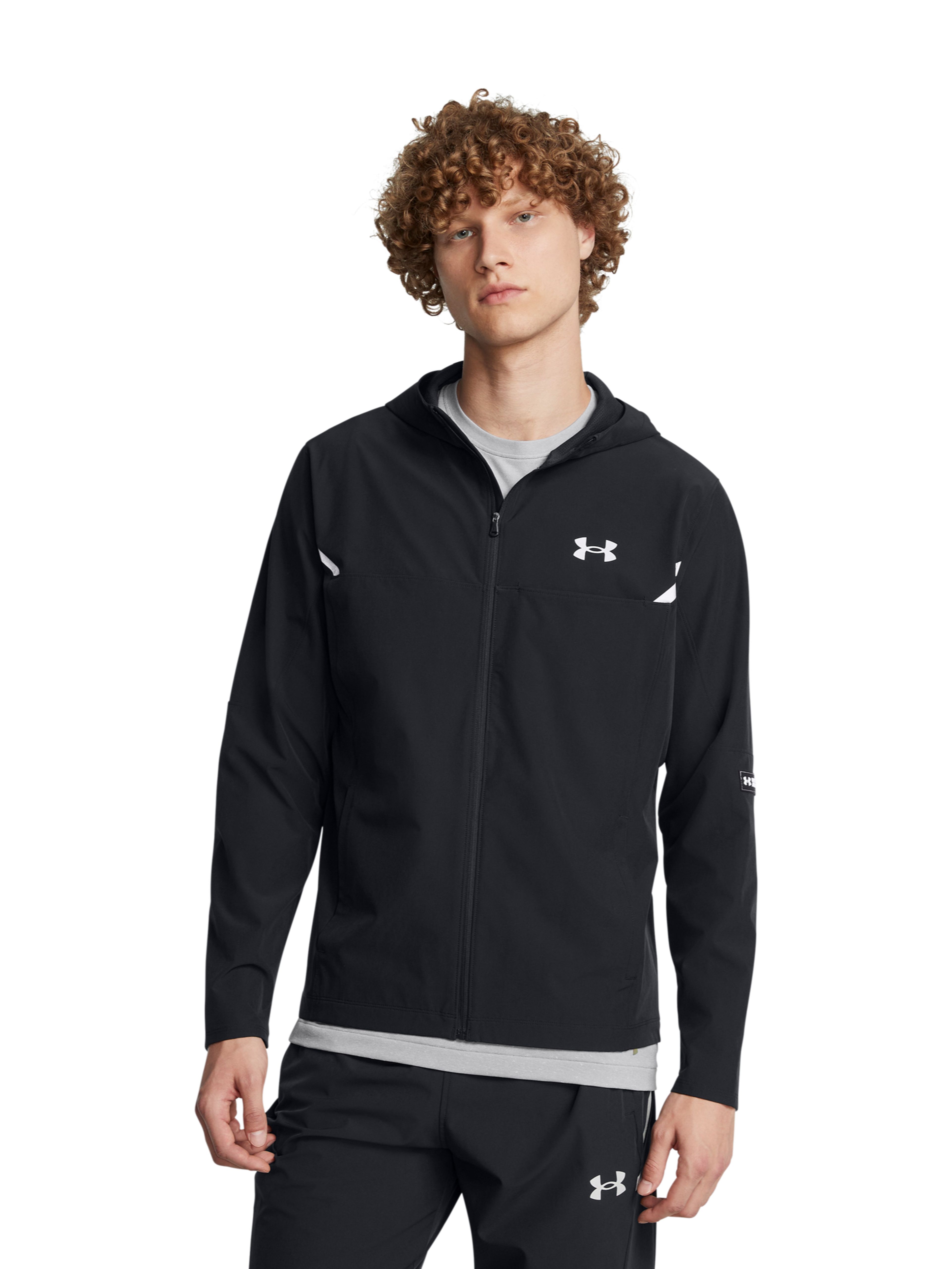 Férfi dzseki Under Armour Vanish Woven Utility Jacket-BLK