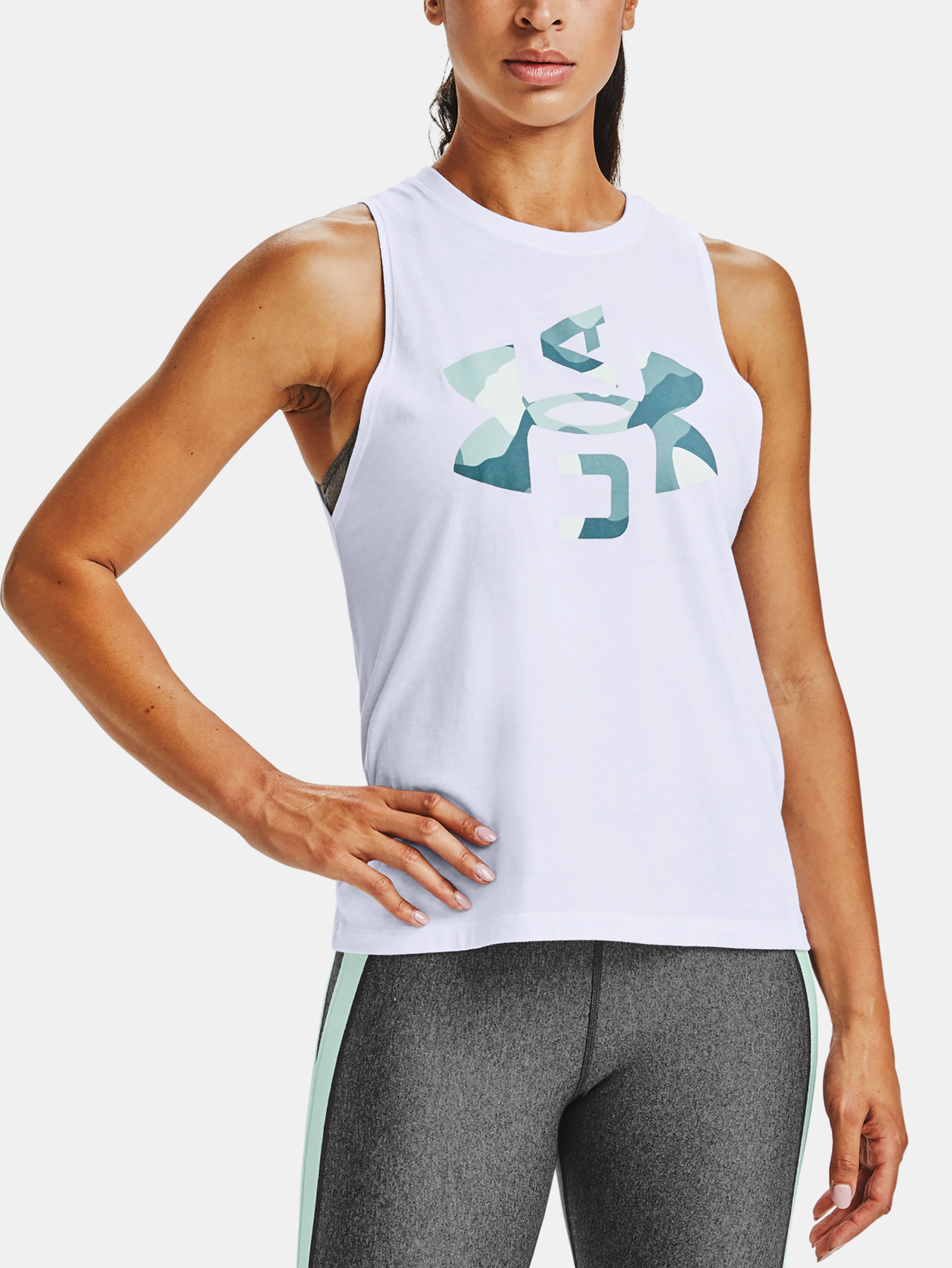 Női atlétatrikó Under Armour Logo Graphic Muscle Tank