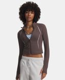 Dámská mikina Under Armour Meridian Contour FZ-Zelená - 002