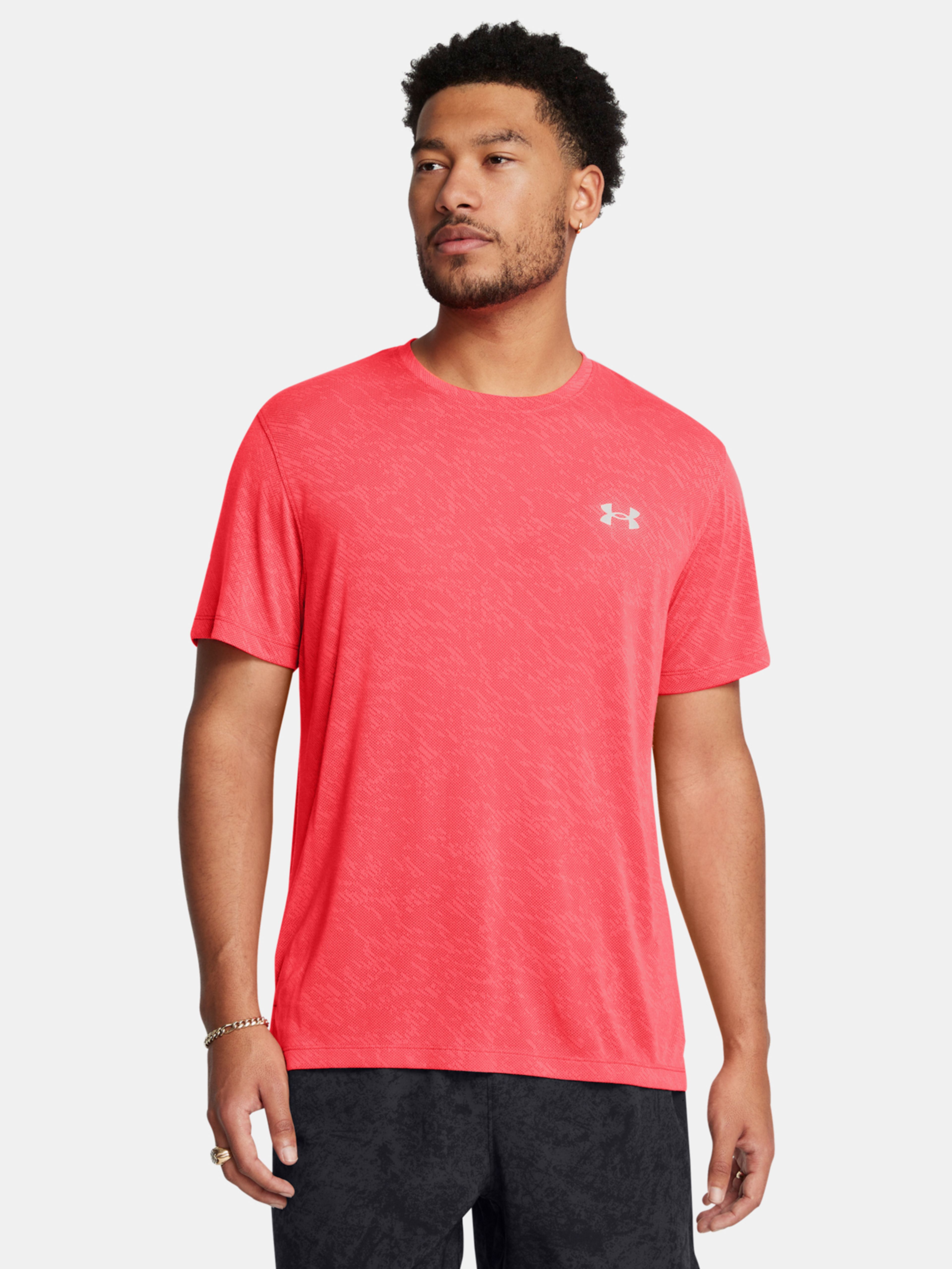 Meeste t-särk Under Armour UA LAUNCH CAMO SHORTSLEEVE