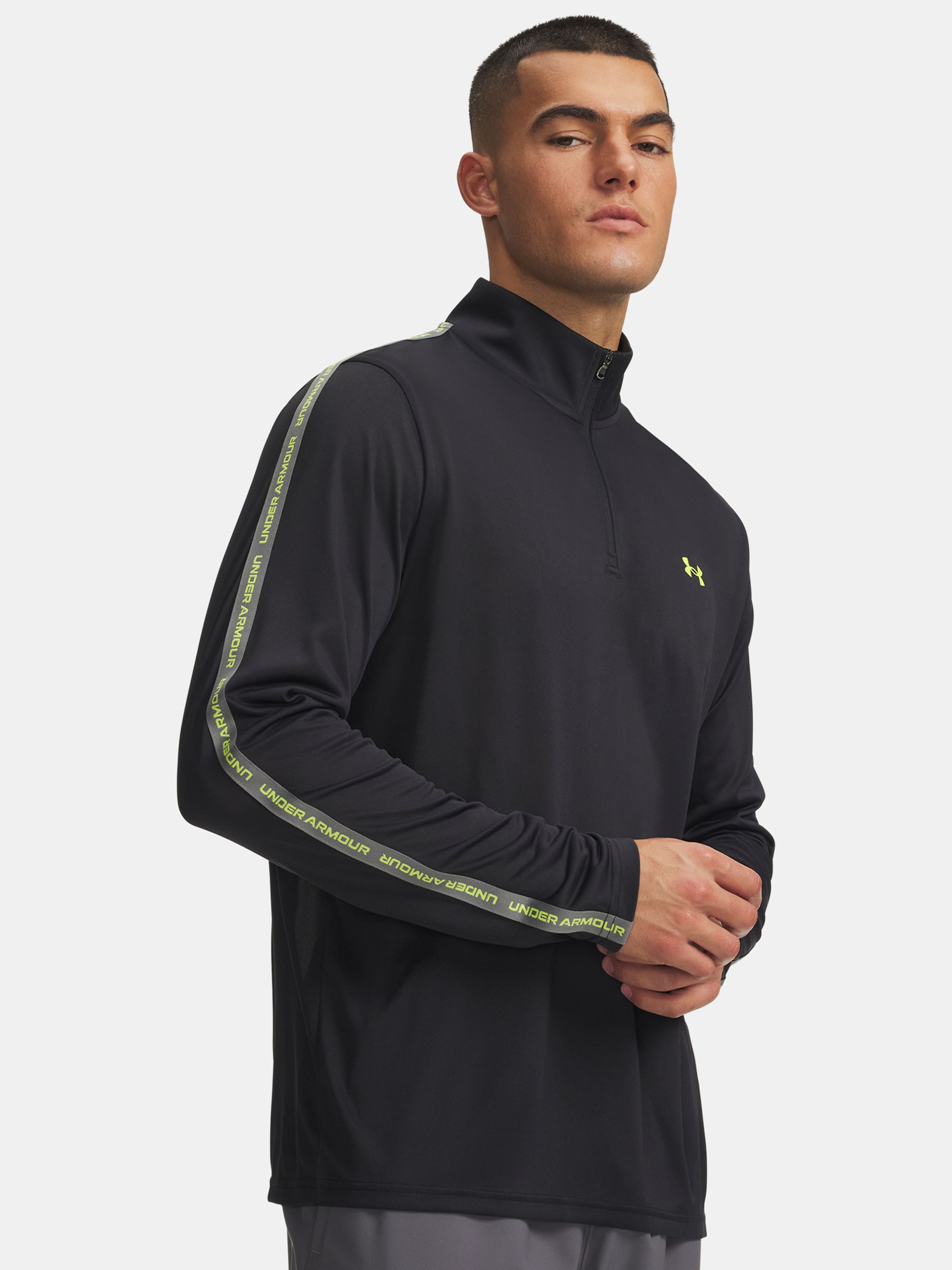 Moška majica Under Armour UA Tech Taping 1/2 Zip - 001