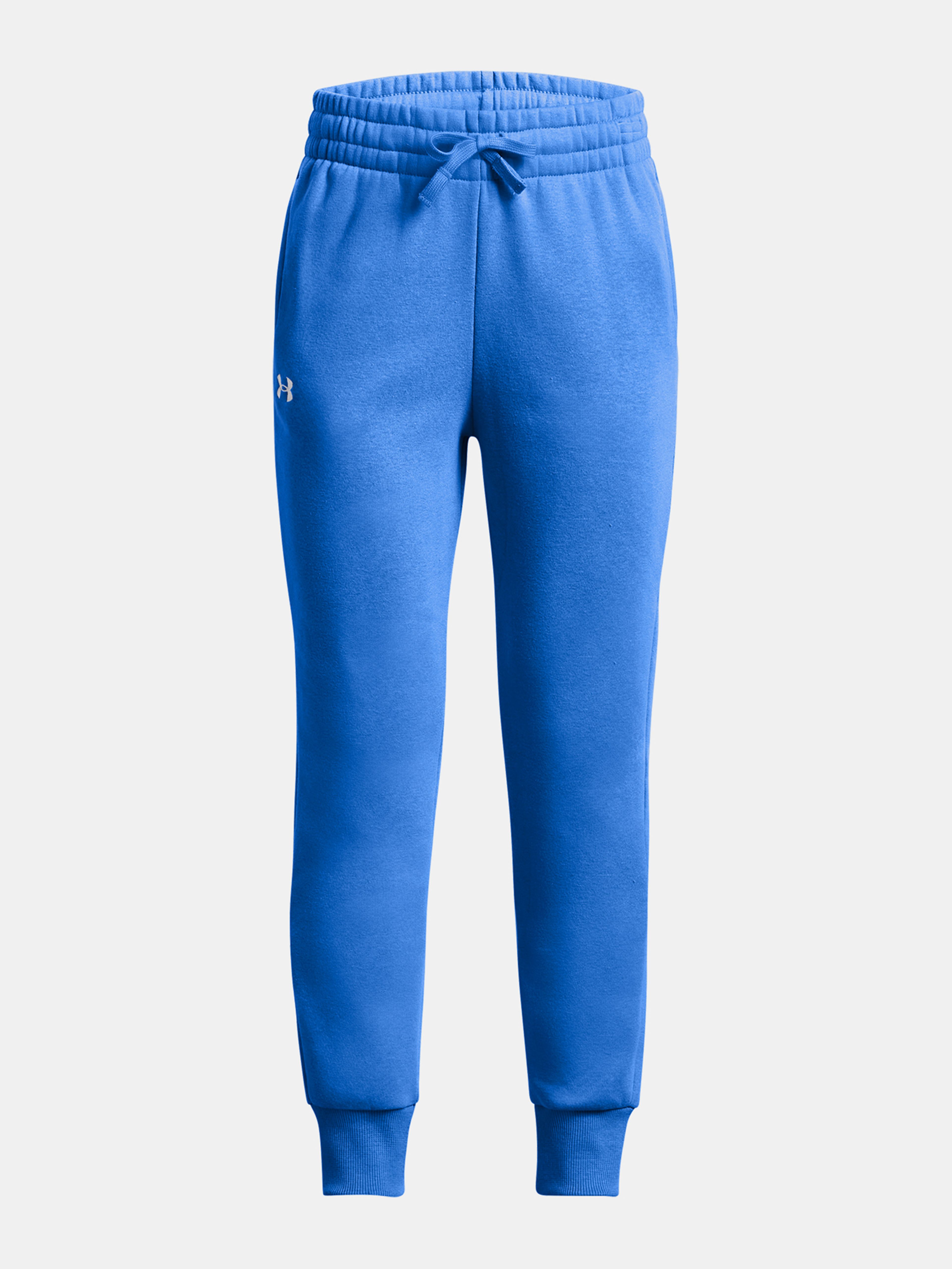 Dekliške spodnji del trenirke Under Armour UA Rival Fleece Joggers-BLU