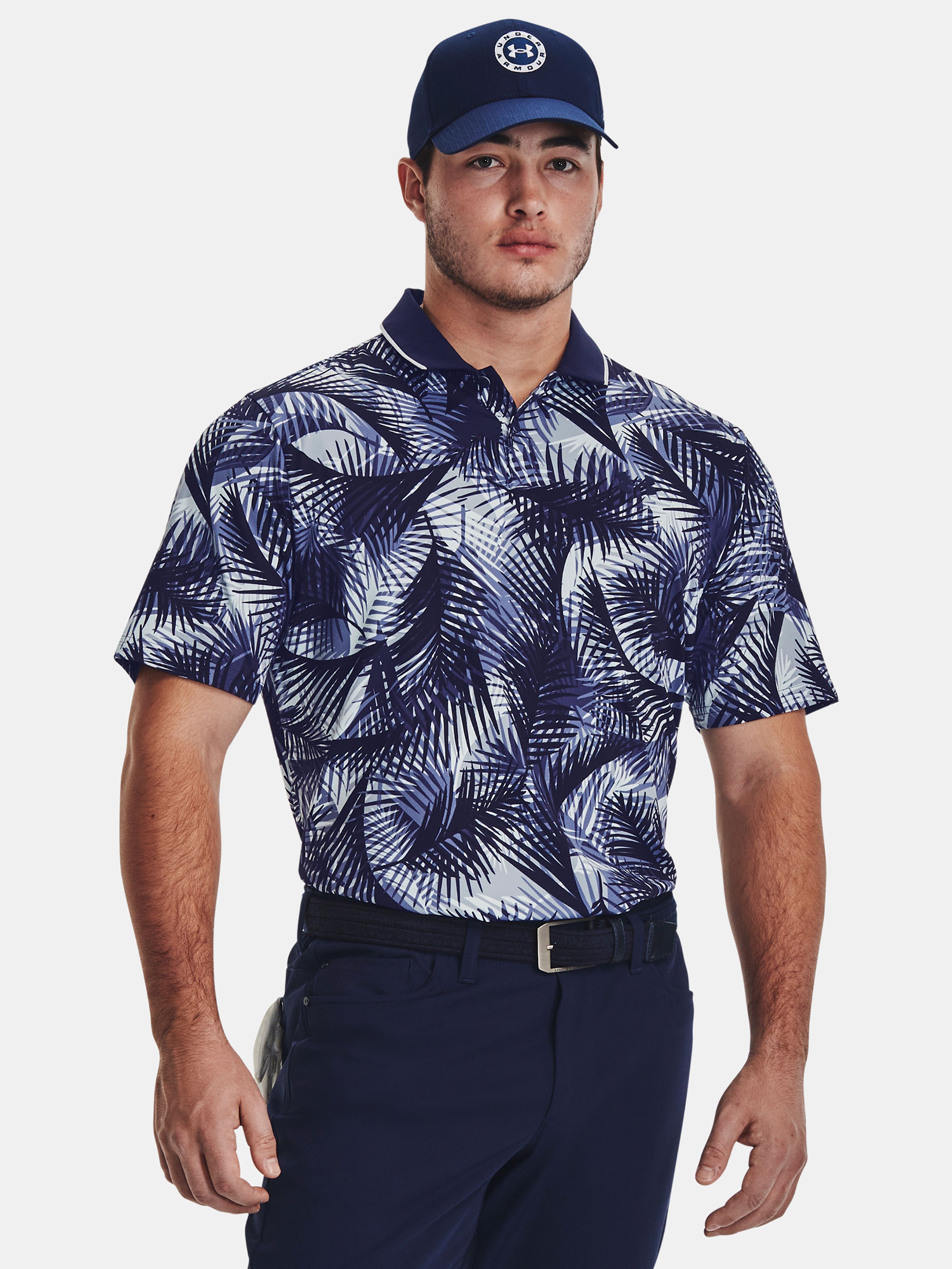 Férfi póló Under Armour UA Iso-Chill Grphc Palm Polo