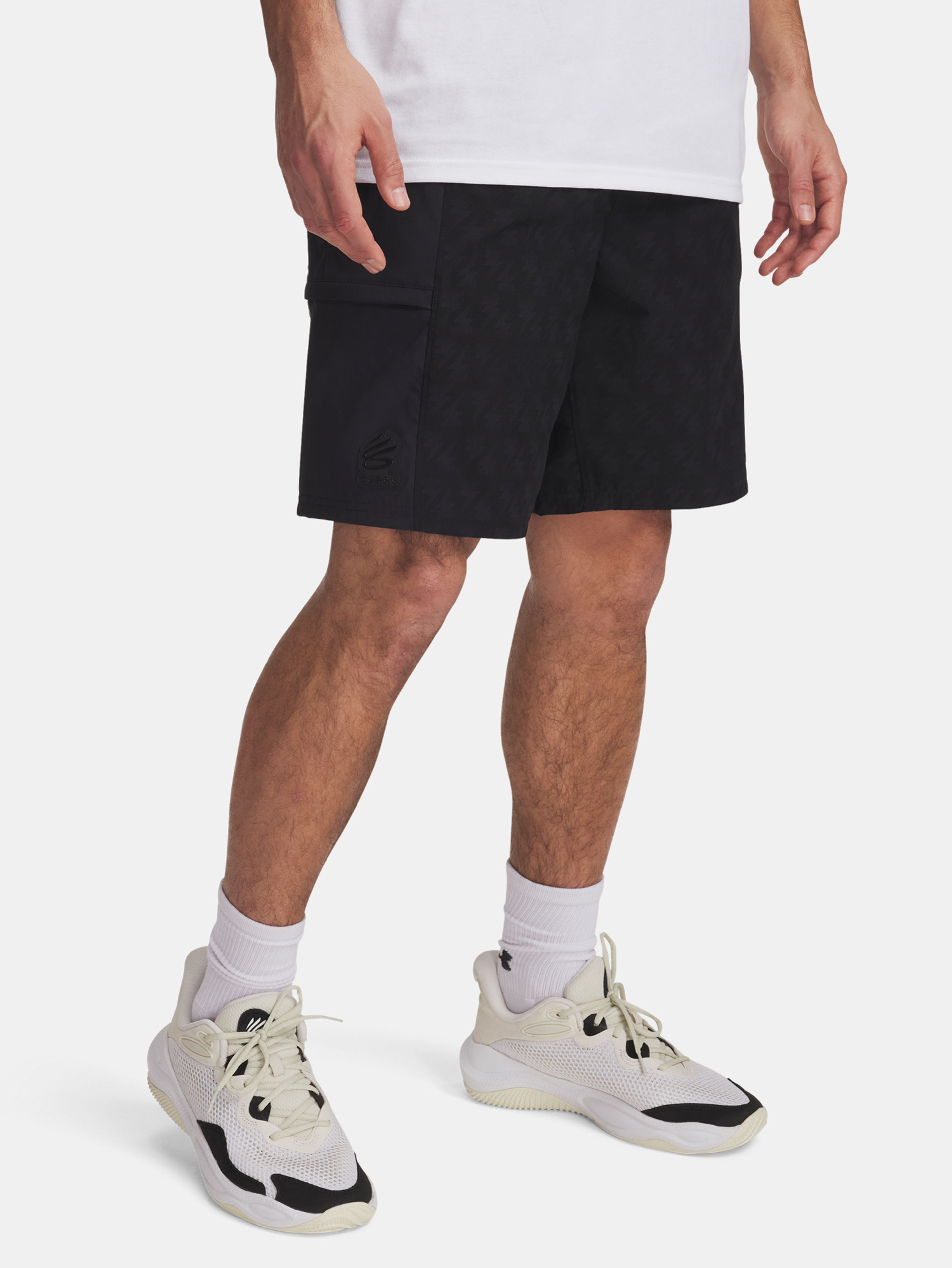 Férfi rövidnadrágok Under Armour Curry Woven Short