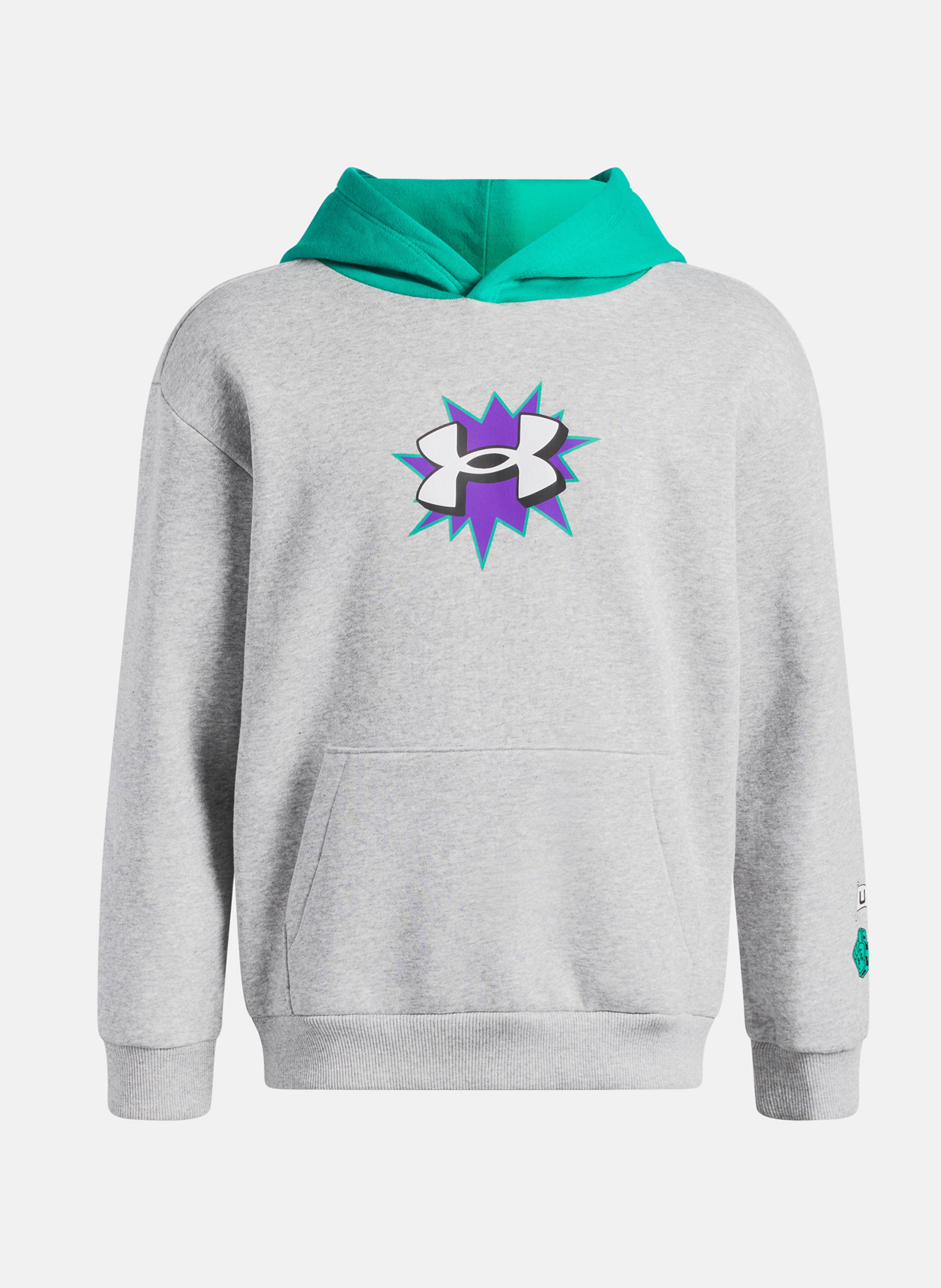Chlapecká mikina Under Armour UA B RIVAL FLC GRAPHICS HD - 003
