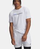 Vyriški marškinėliai Under Armour UA M LOGO WM SS-Balta - 002