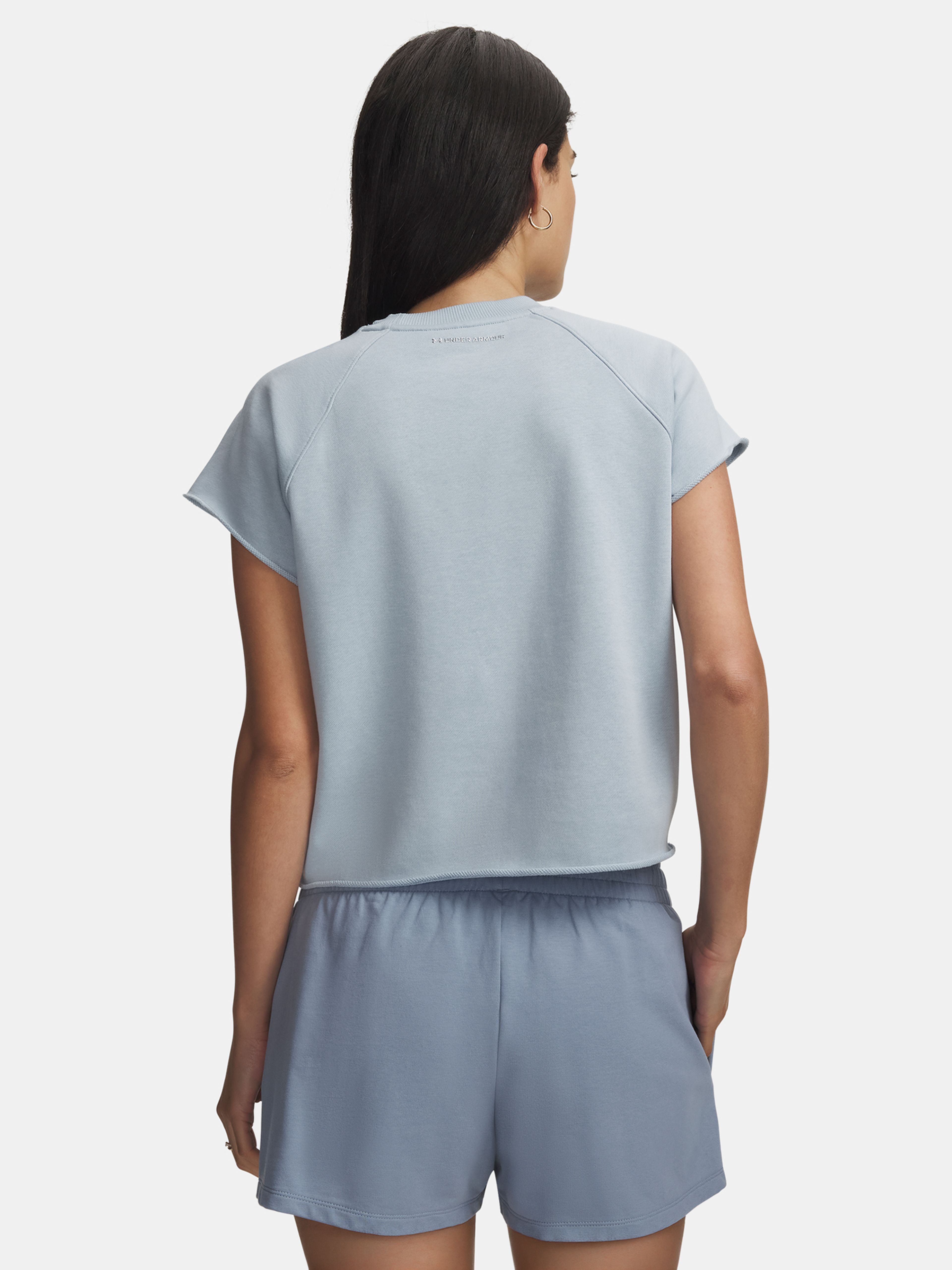 Moteriški marškinėliai Under Armour Icon WM Cut Off SS - 002