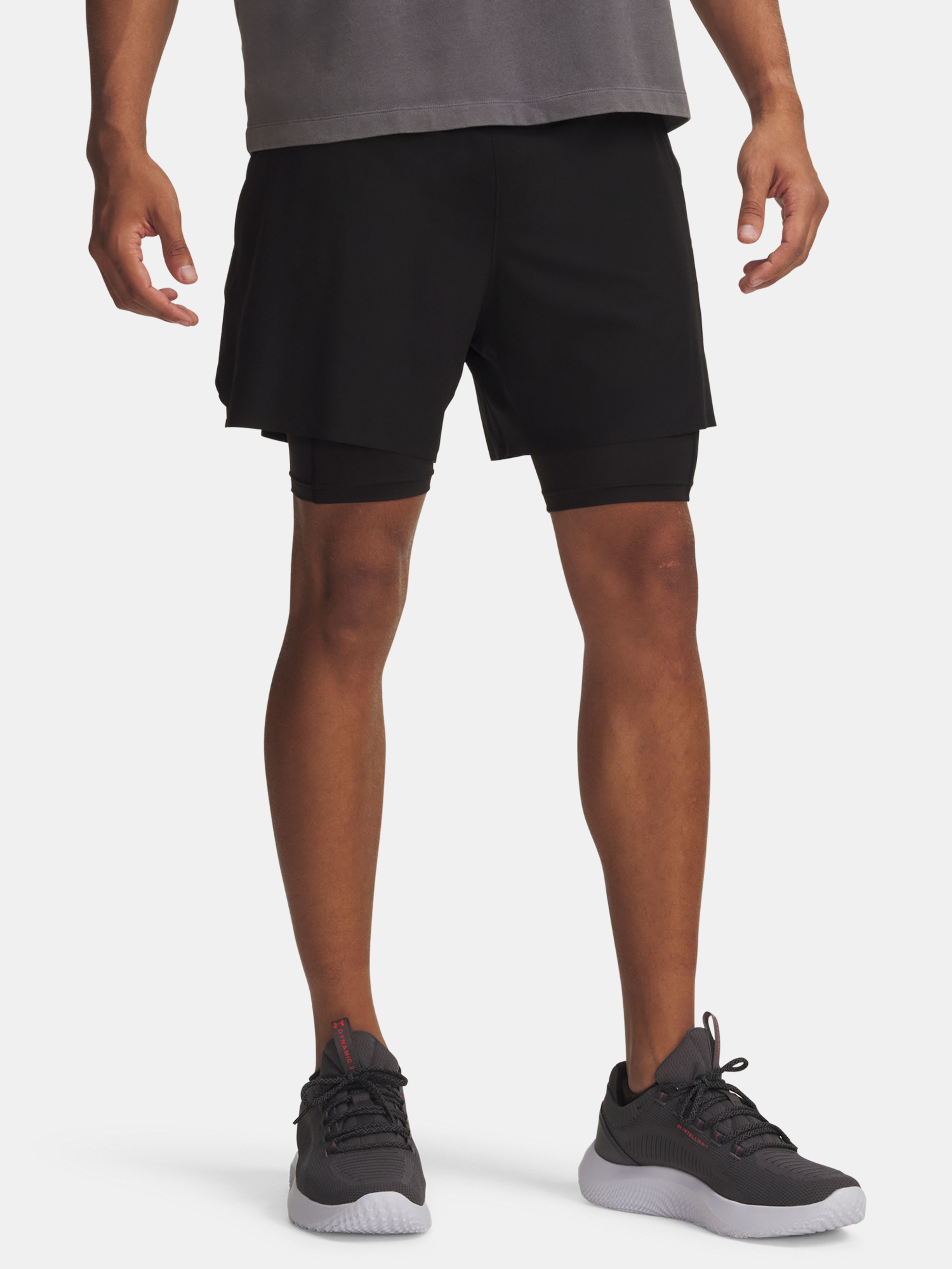 Pánske kraťasy Under Armour UA Vanish Elite 2in1 Short-BLK