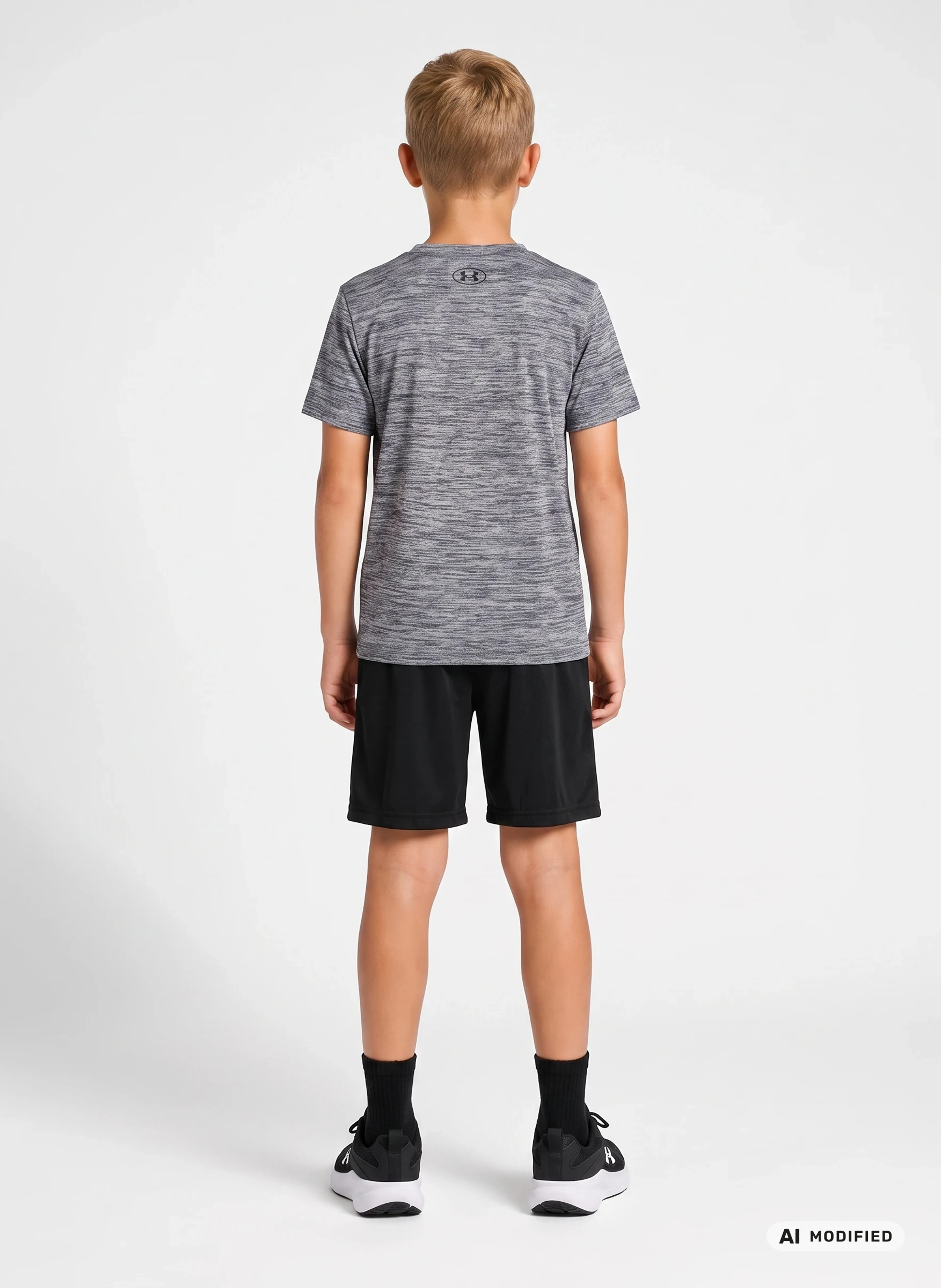 Berniuku rinkinys Under Armour UA TWIST WOVEN SHORT SET-GRY - 004