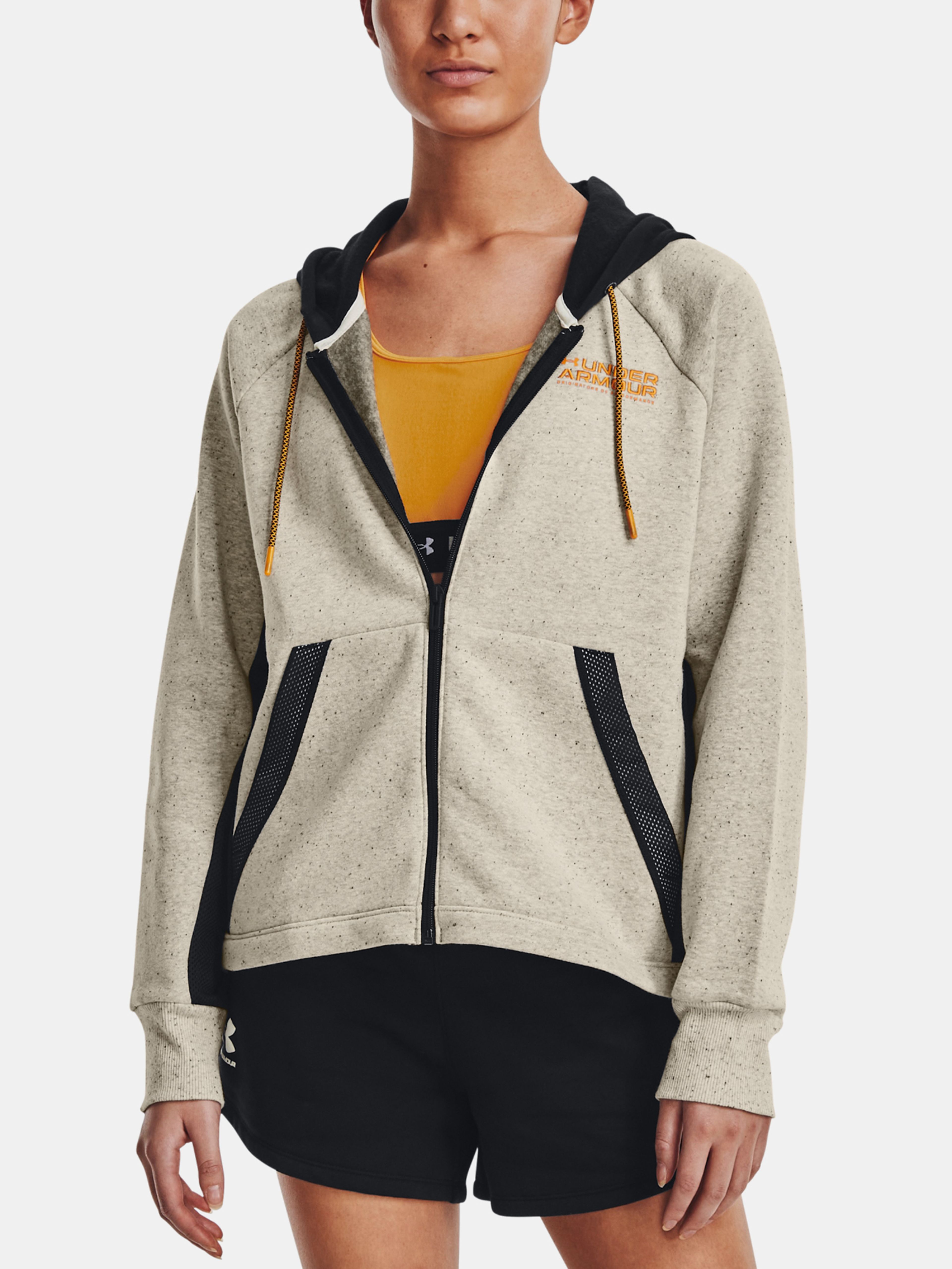 Ženski pulover Under Armour Rival + FZ Hoodie