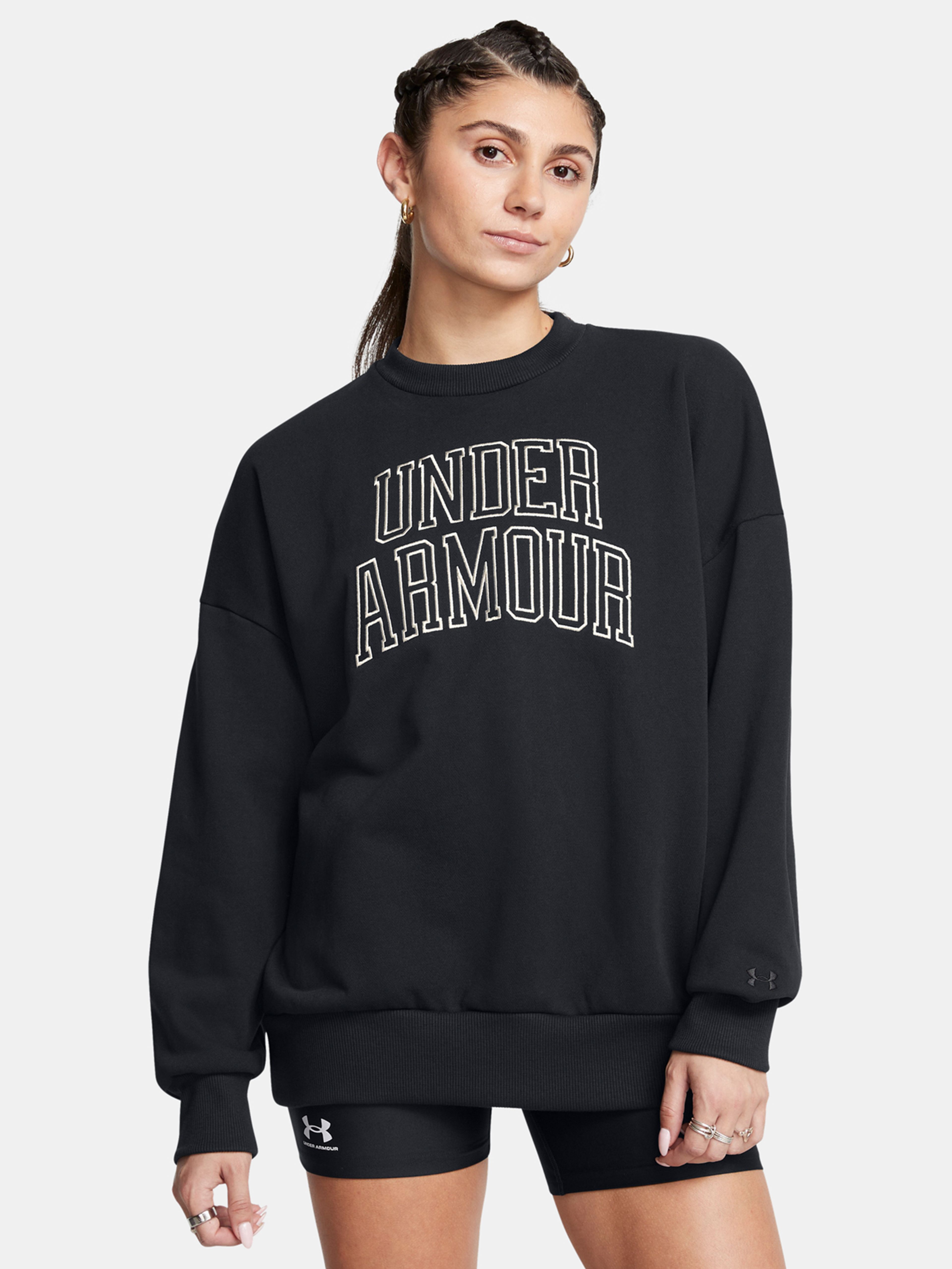 Női felső Under Armour UA Icon HWT Terry OS Crew