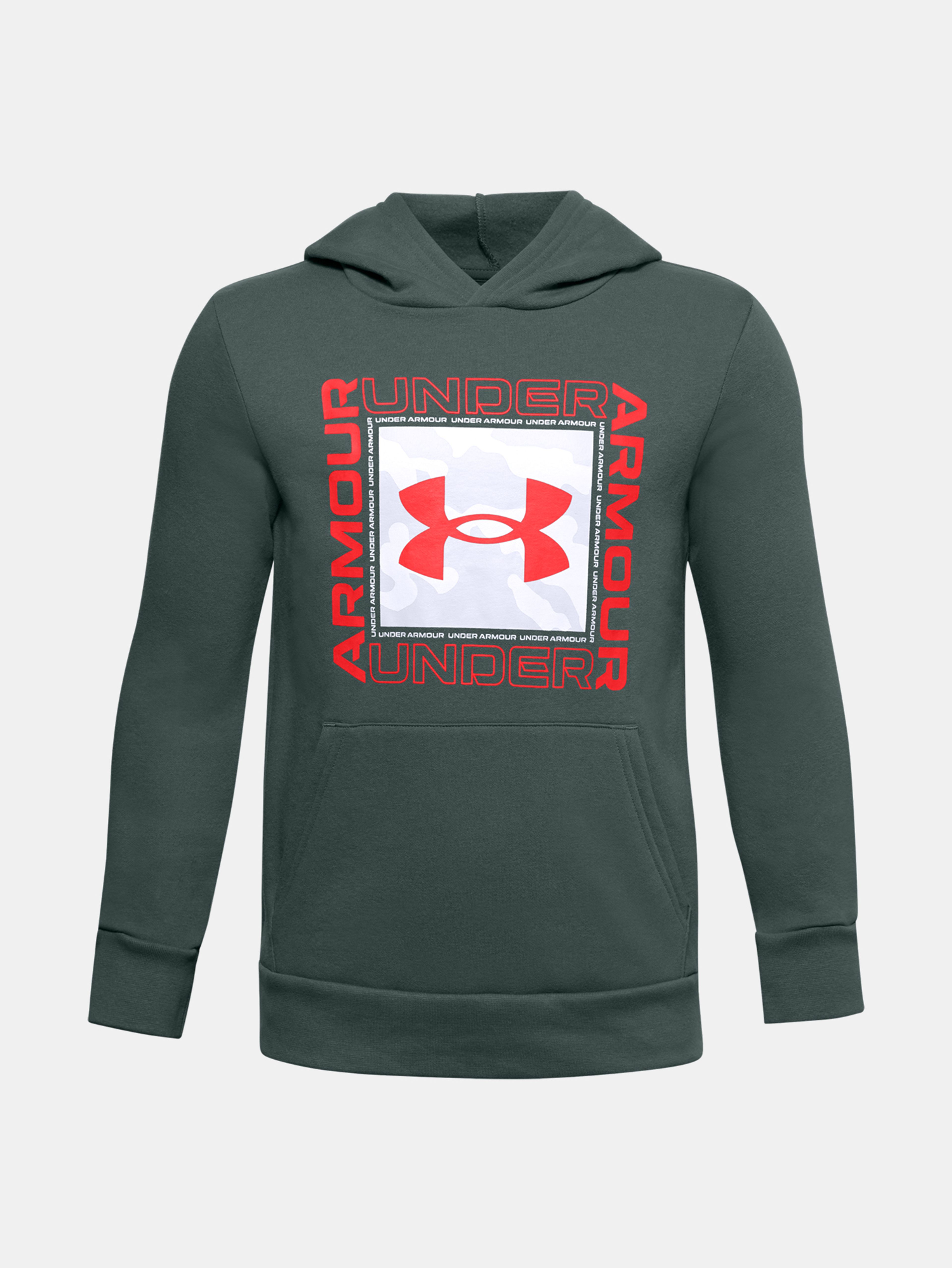 Poiste dressipluus Under Armour RIVAL FLEECE SI BRD HOOD