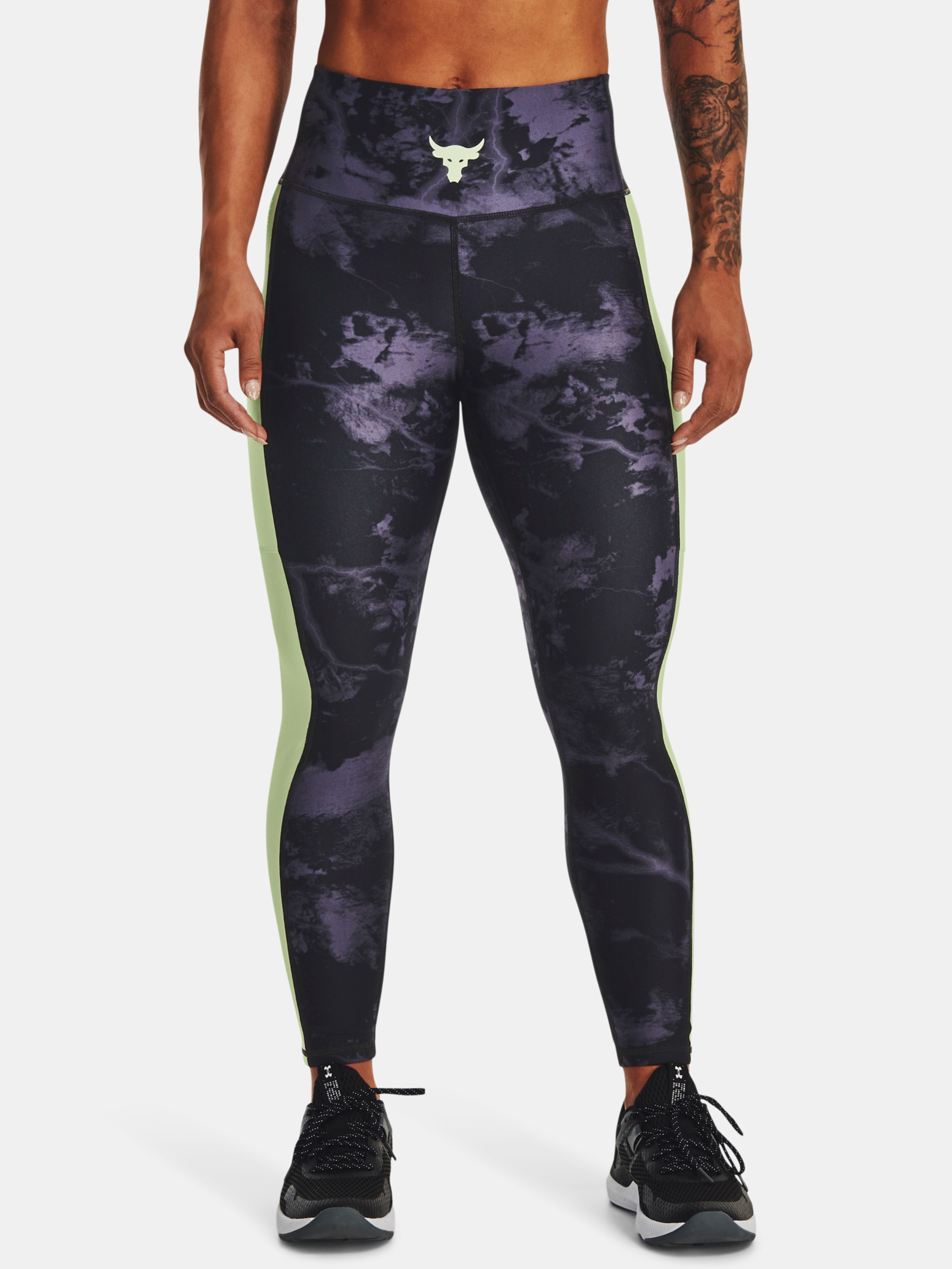 Dámské legíny Under Armour UA Pjt Rck HG Ankle Lg Print