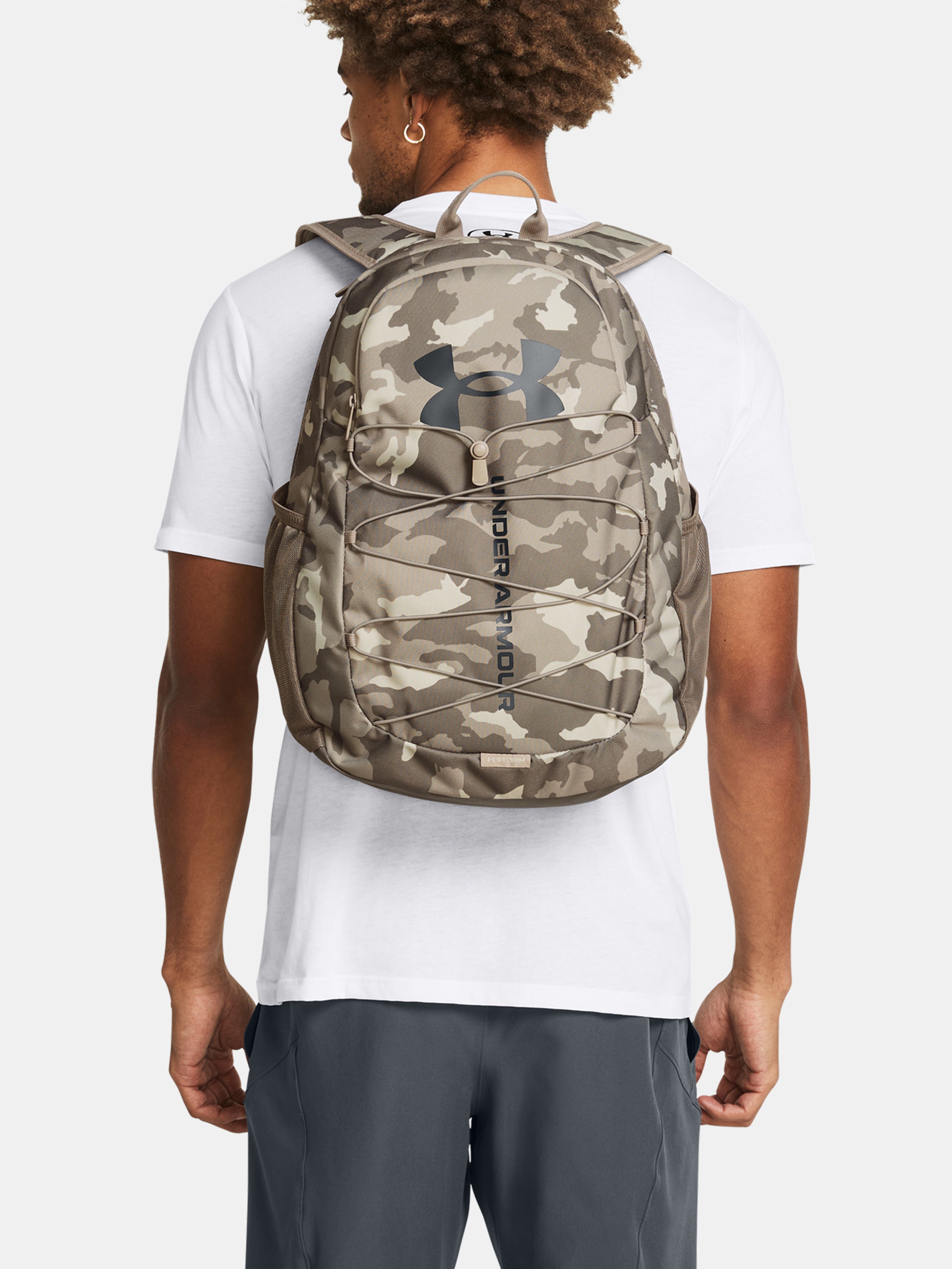 Unisexový batoh Under Armour UA Hustle Sport Backpack-BRN