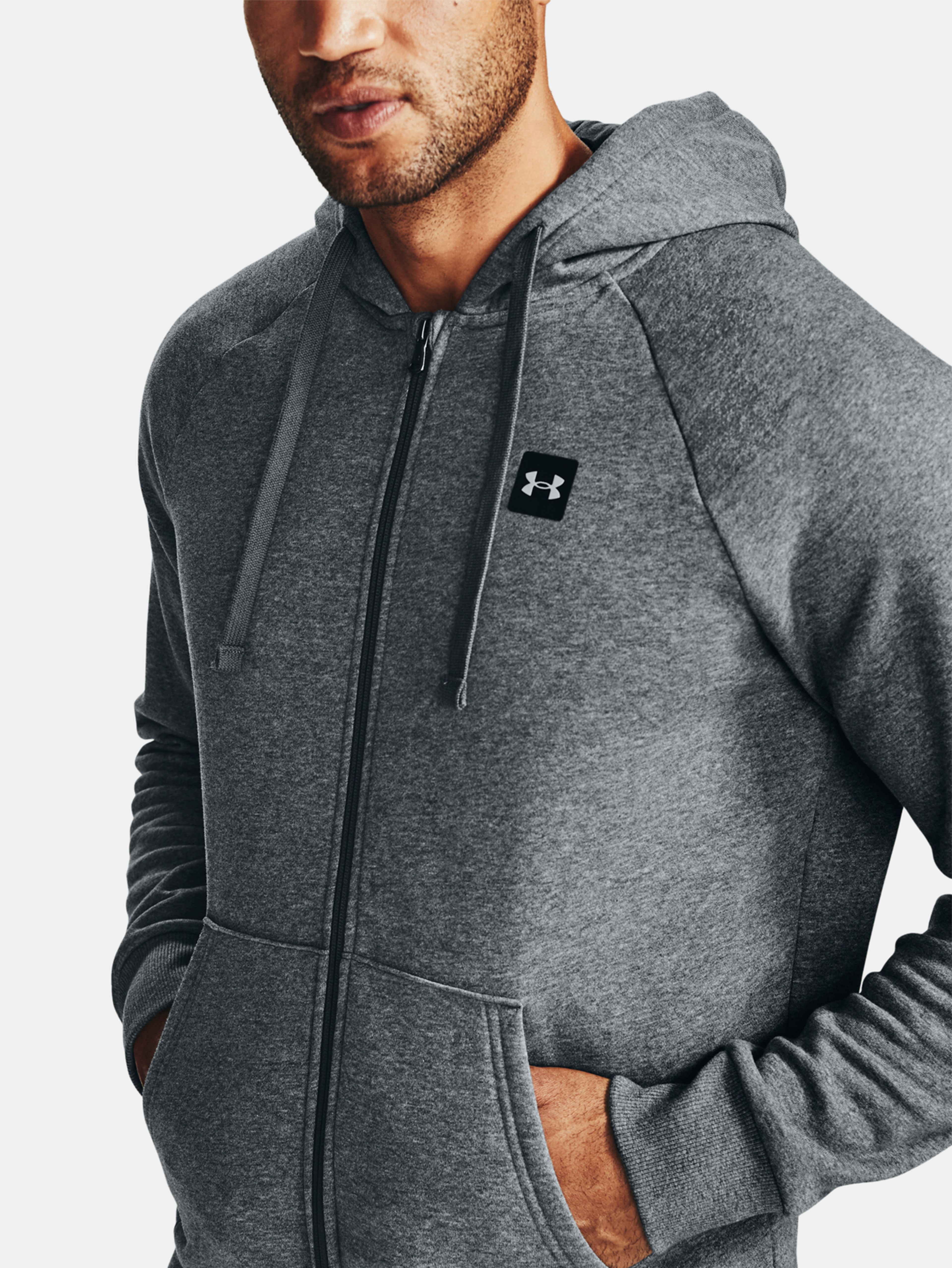 Pánska mikina Under Armour Rival Fleece FZ Hoodie