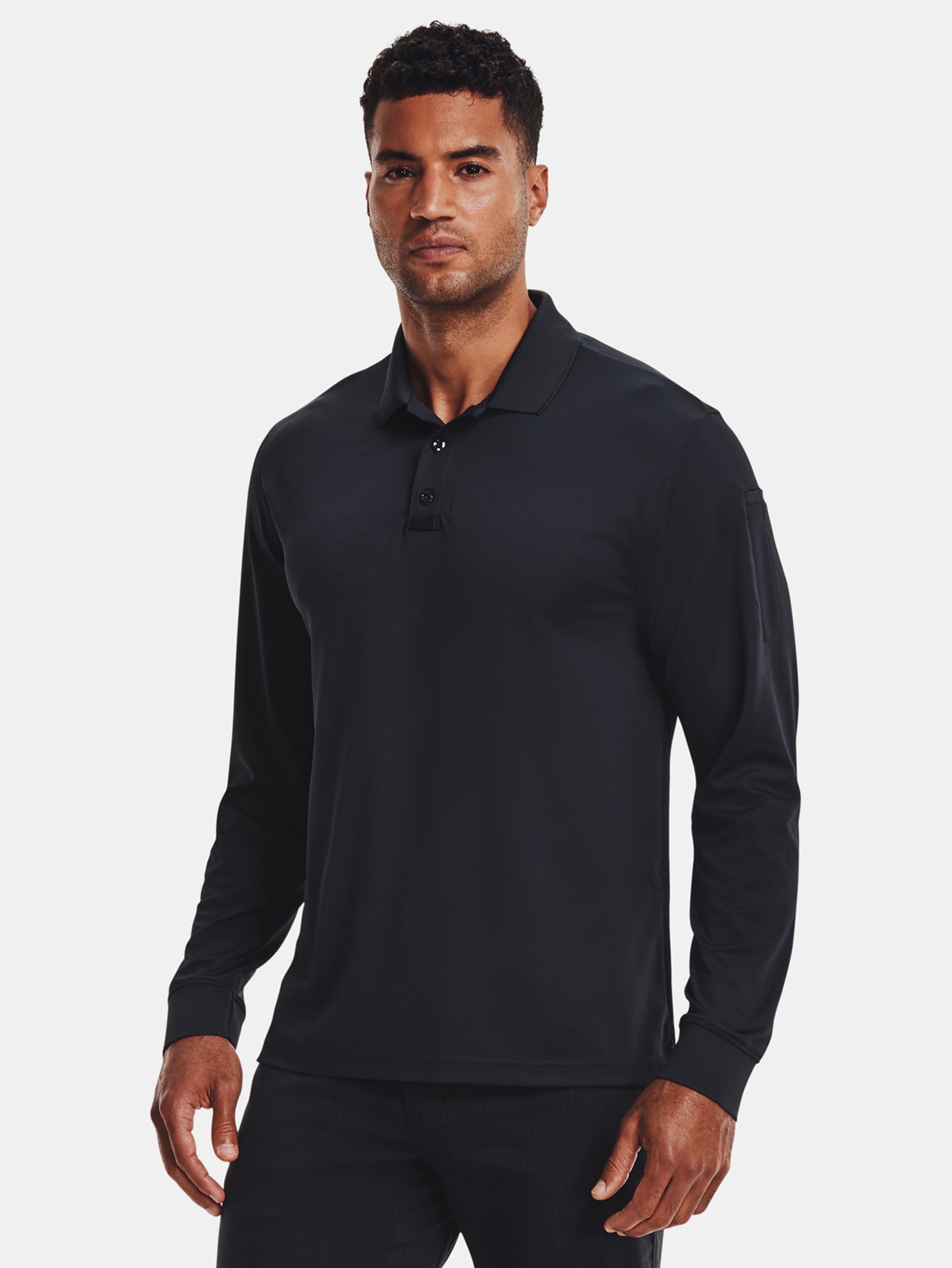 Férfi póló Under Armour Tac Performance Polo LS 2.0