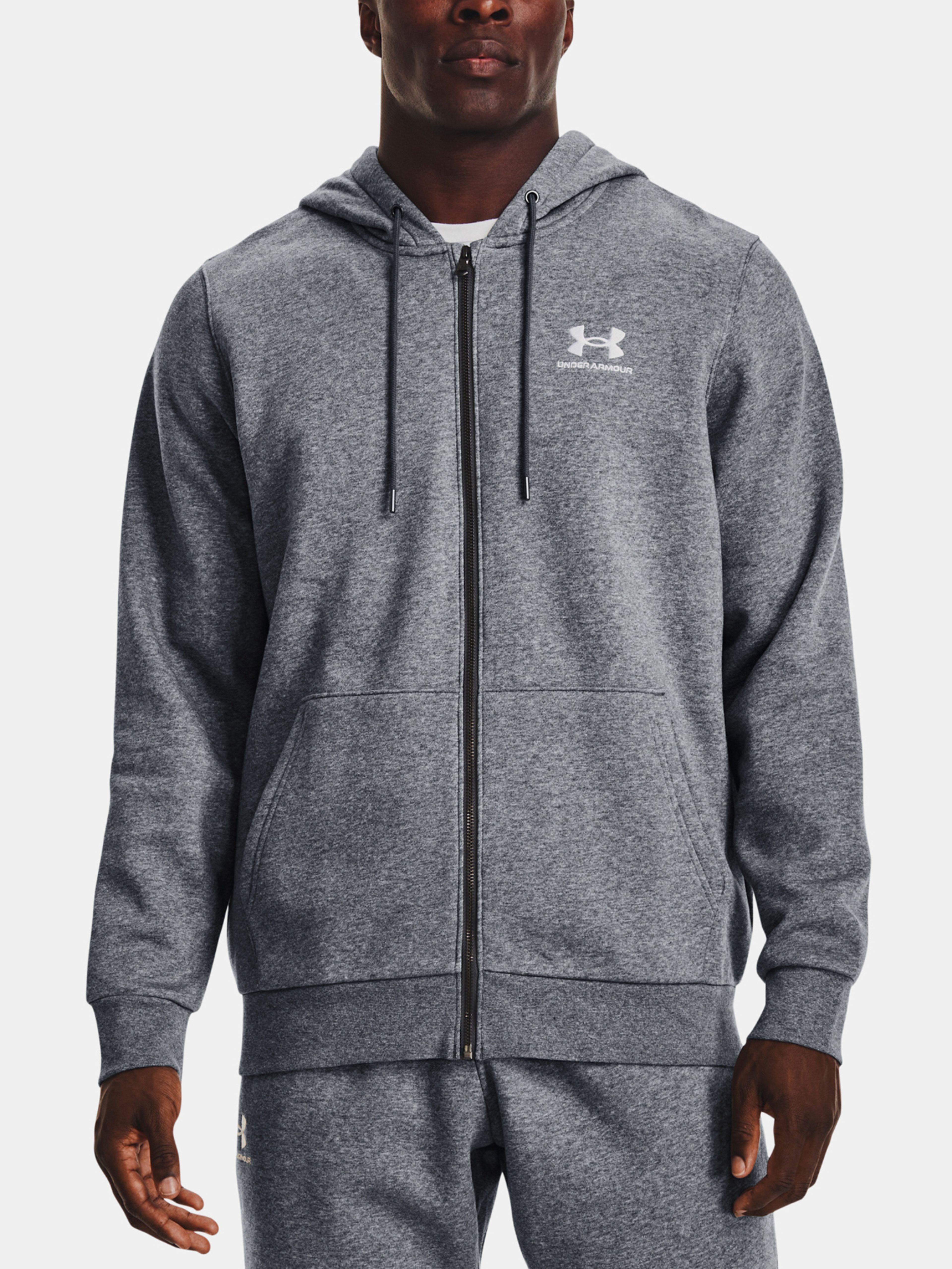 Pánska mikina Under Armour UA Essential Fleece FZ Hood