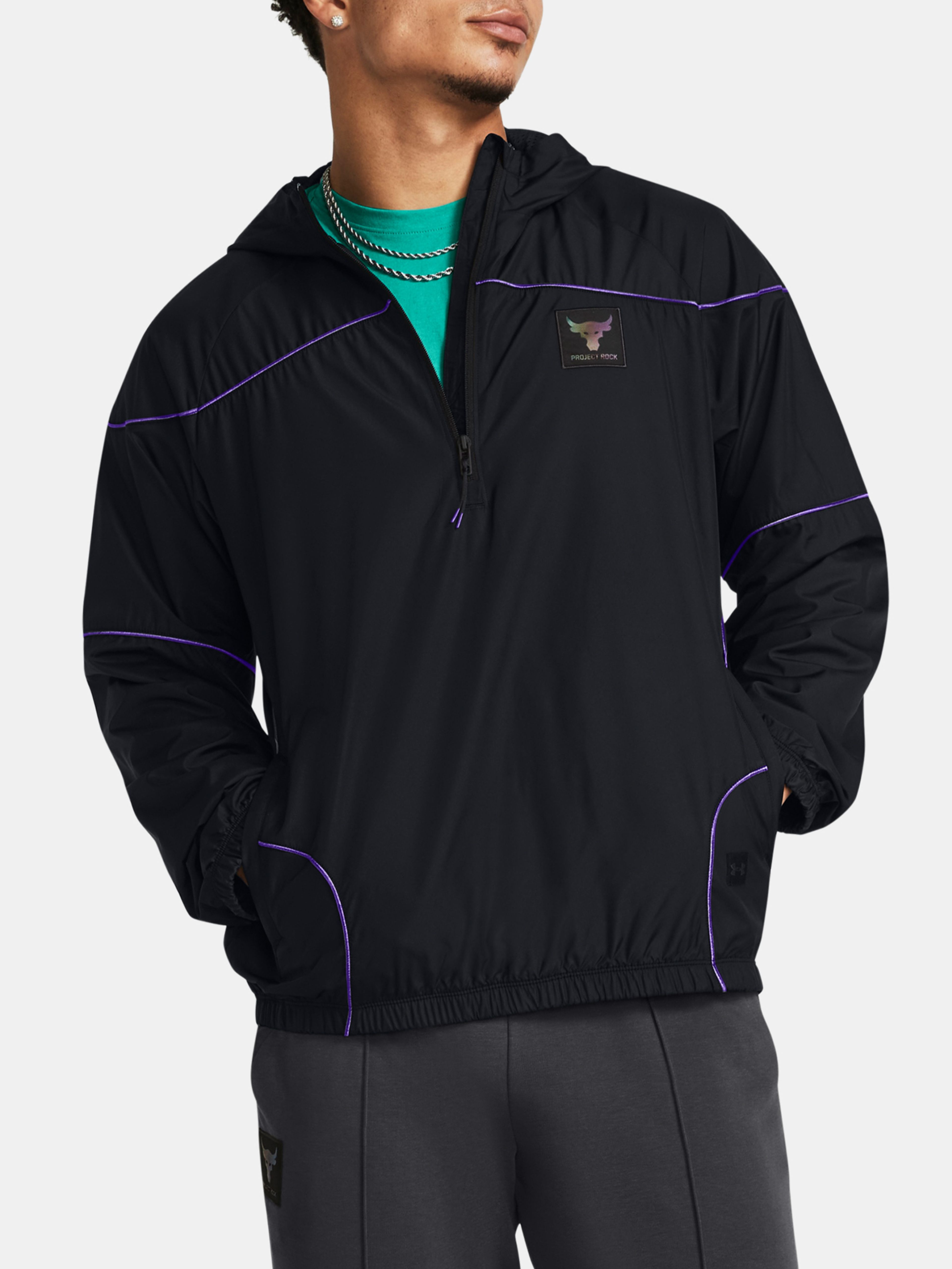 Férfi dzseki Under Armour Pjt Rock Anorak Jacket